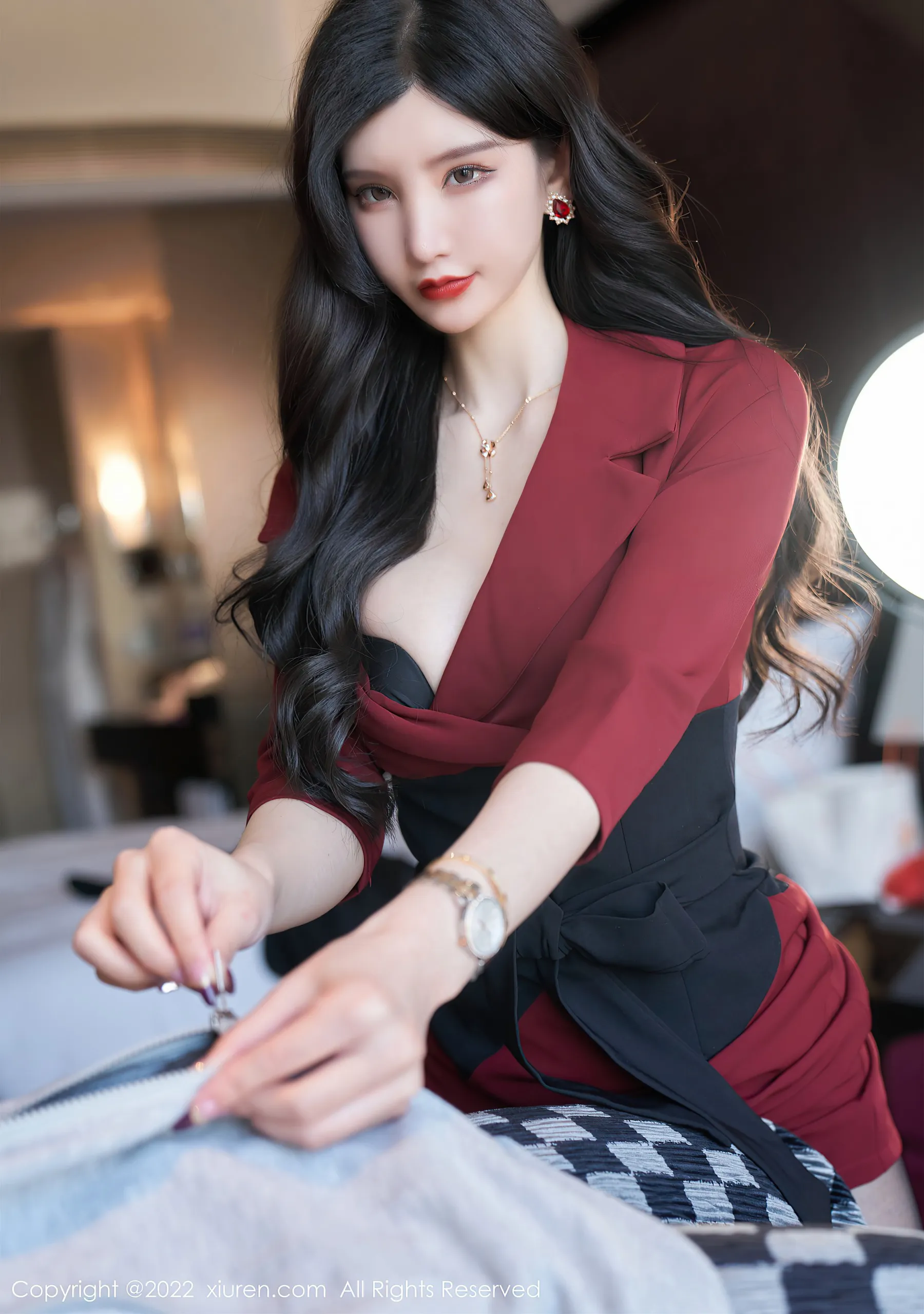  秀人网 No.4877 周于希Sally 美腿黑丝外围约啪第23张