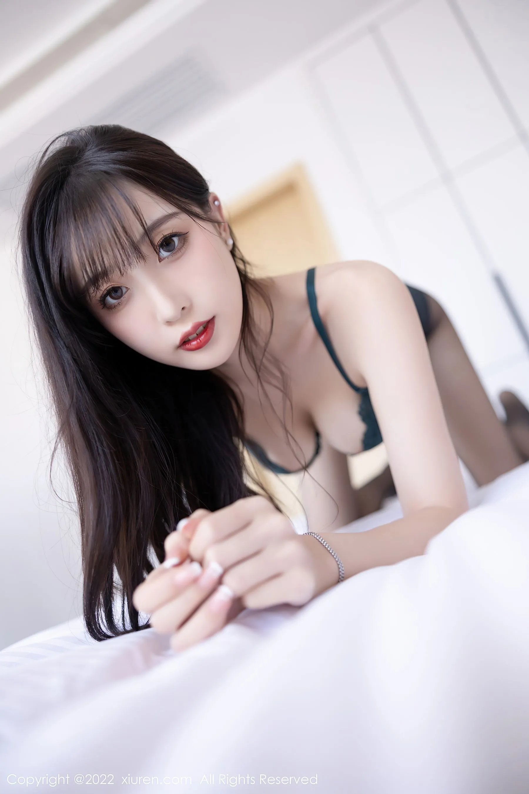  秀人网 No.5517 林星阑 黑丝美腿第12张