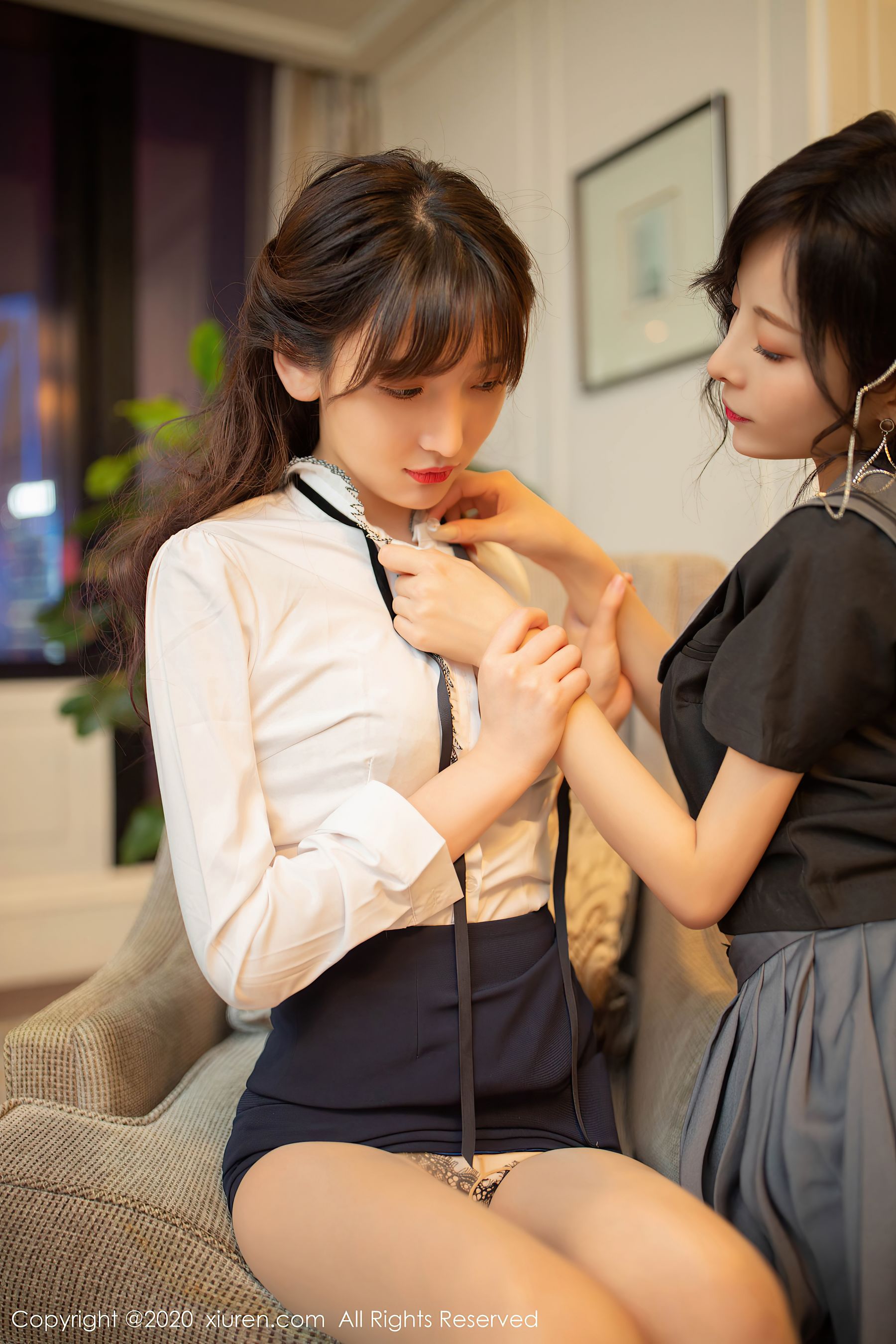  秀人 No.2626 @陈小喵&#038;@陆萱萱第17张