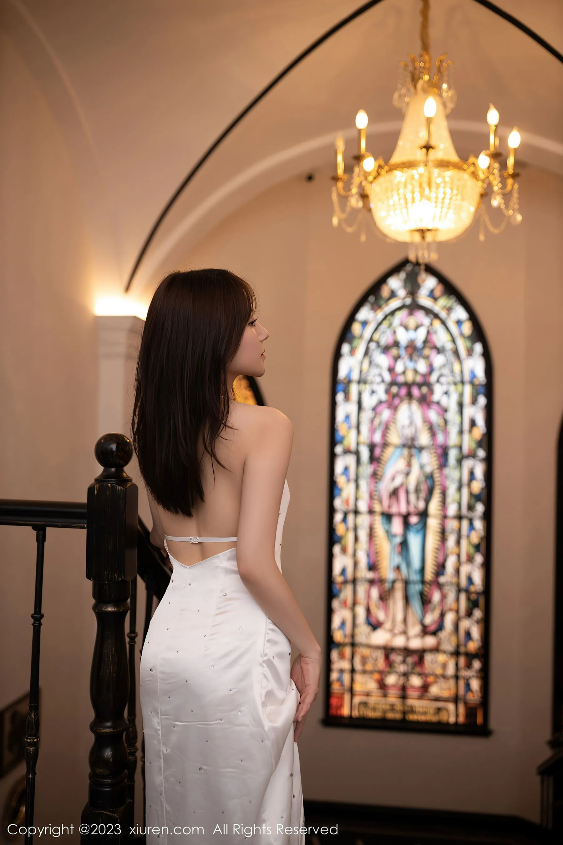  秀人网 No.6732 鱼子酱Fish 长裙美臀第19张