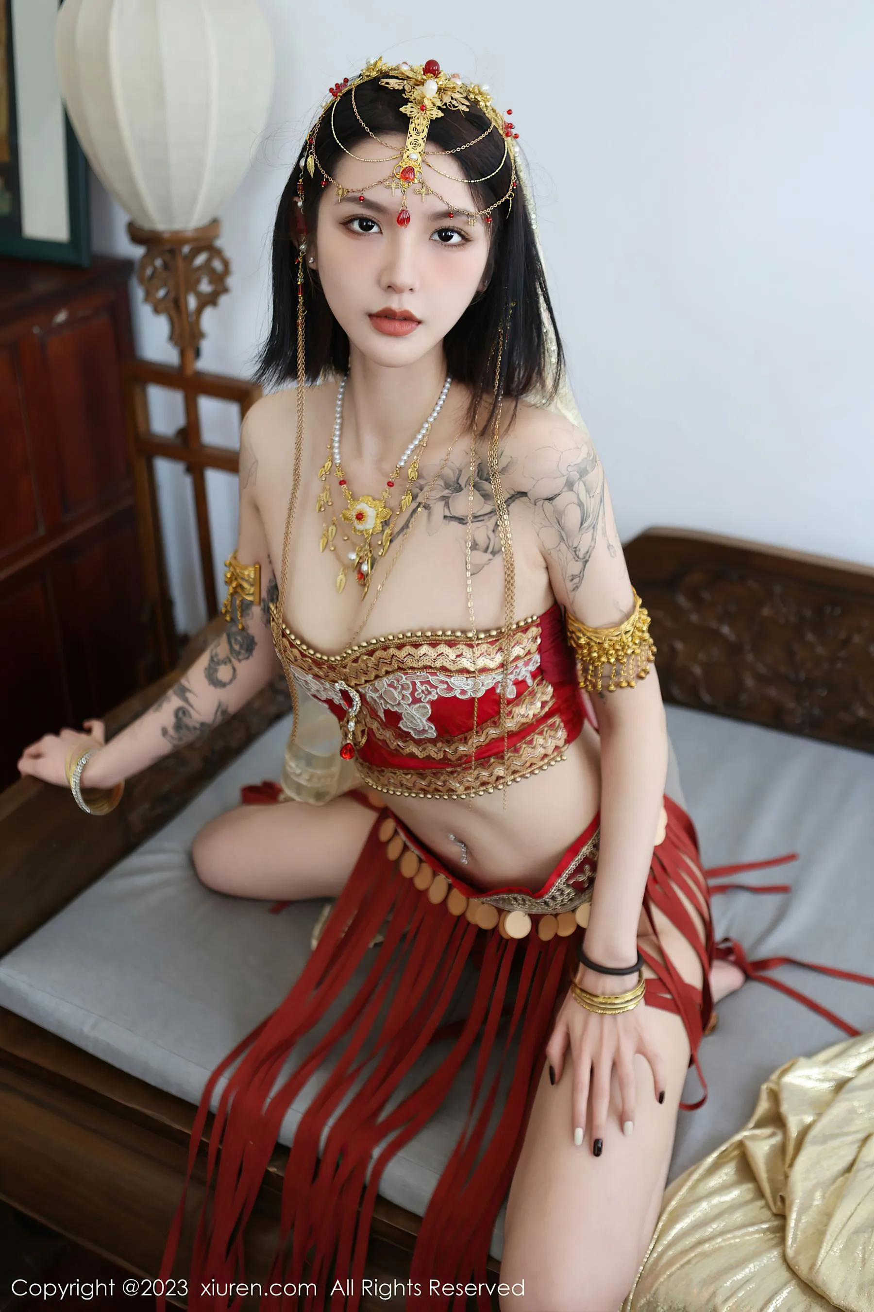  秀人网 No.6240 乔一一 异域风情第7张