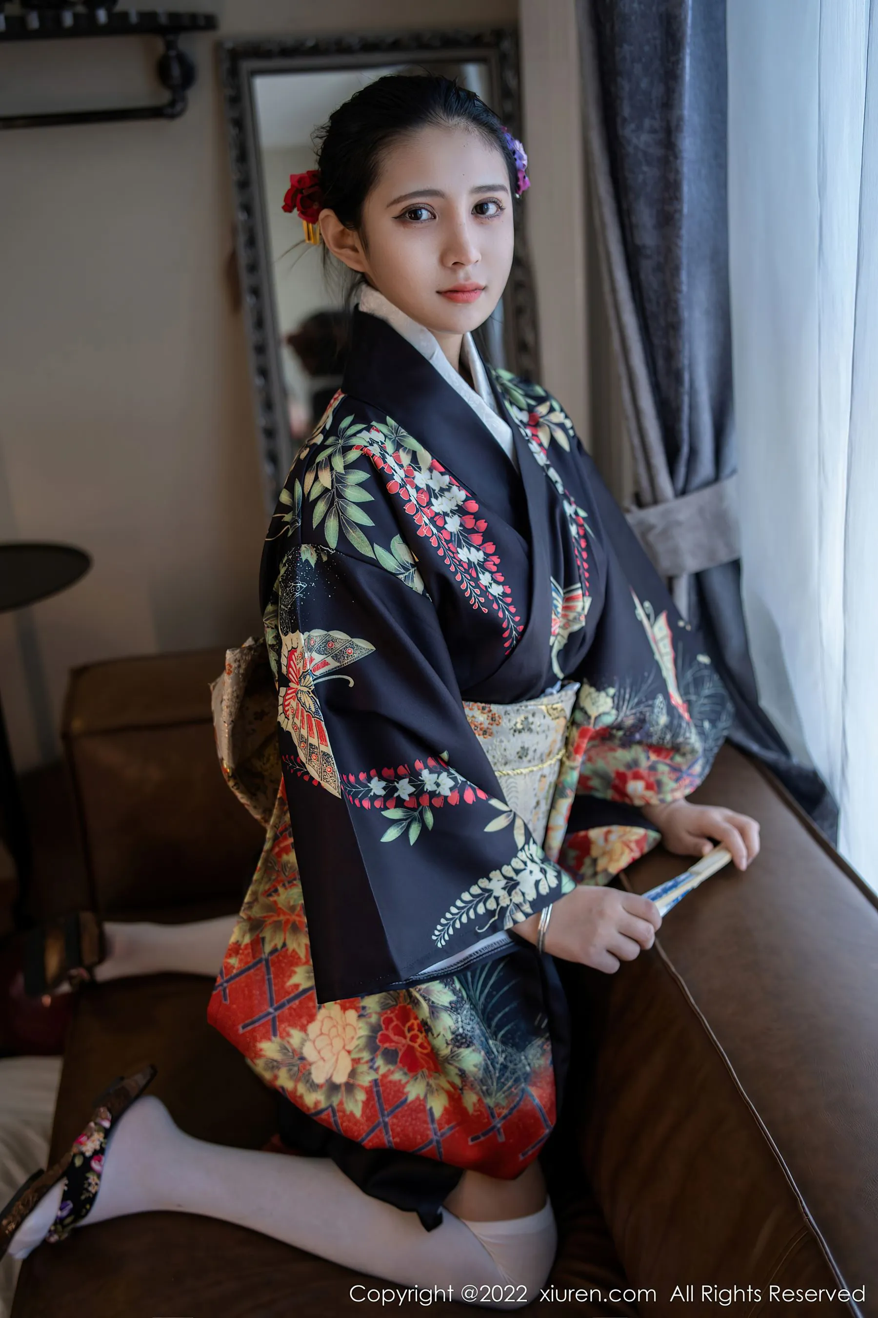  秀人网 No.5309 久久Aimee 和服美臀第16张