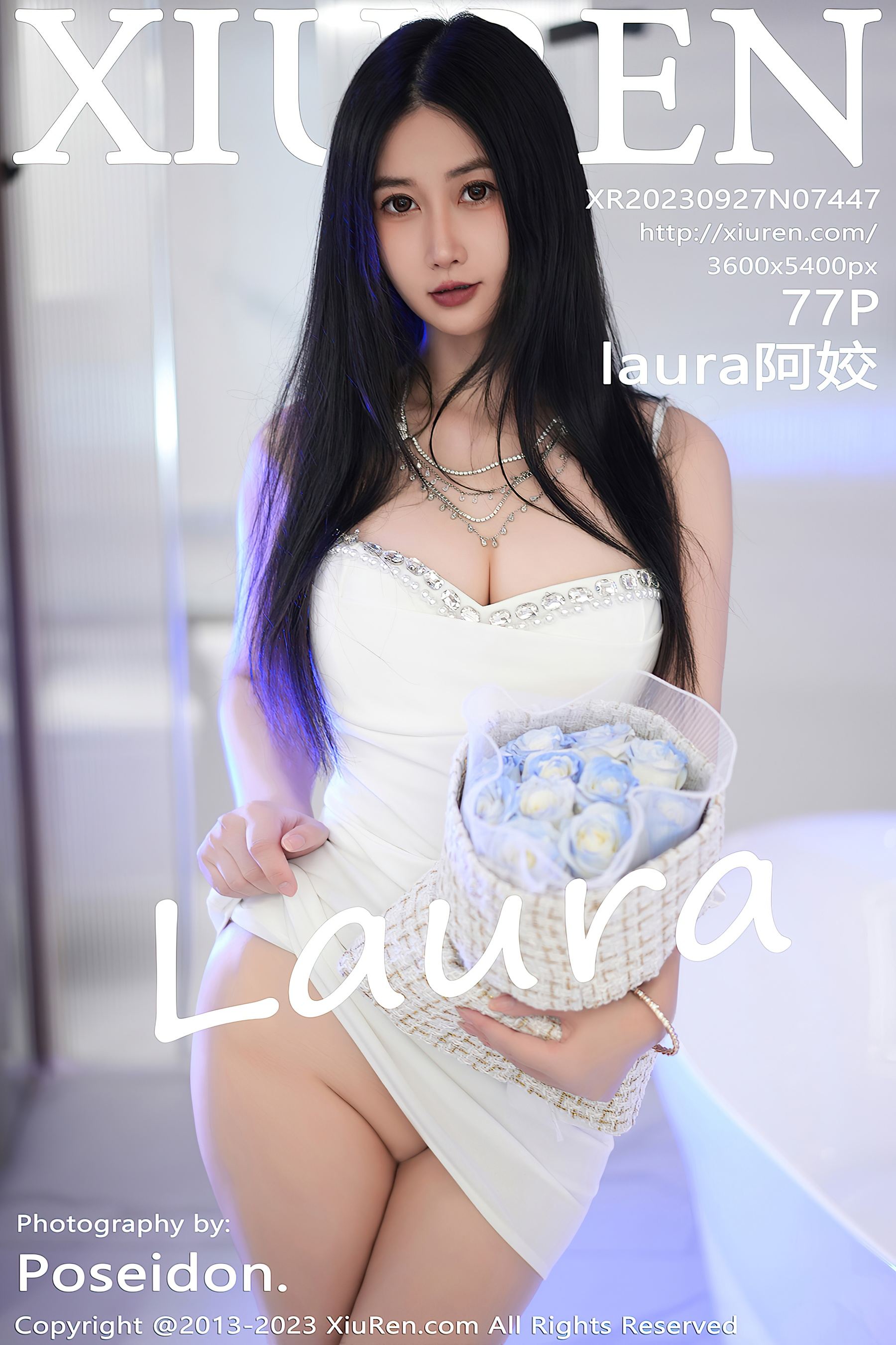 XiuRen 秀人 No.7447 laura阿姣 丰腴美腿第23张