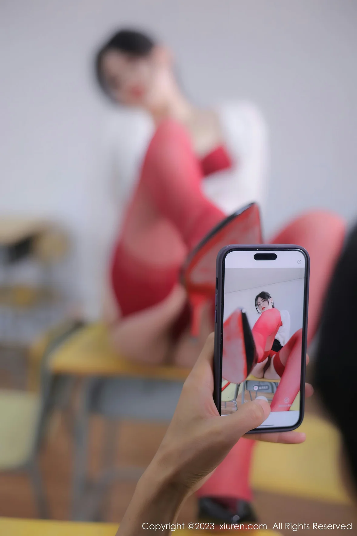  XiuRen 秀人 No.6980 诗诗kiki 教师角色扮演性感写真 [94P]第15张