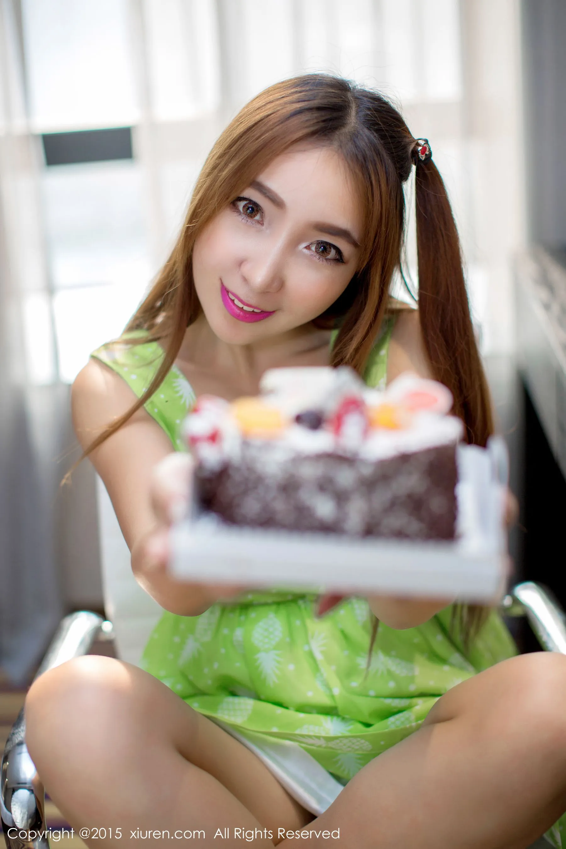  黄歆苑《水果女孩的诱惑》 秀人网 No.379第6张