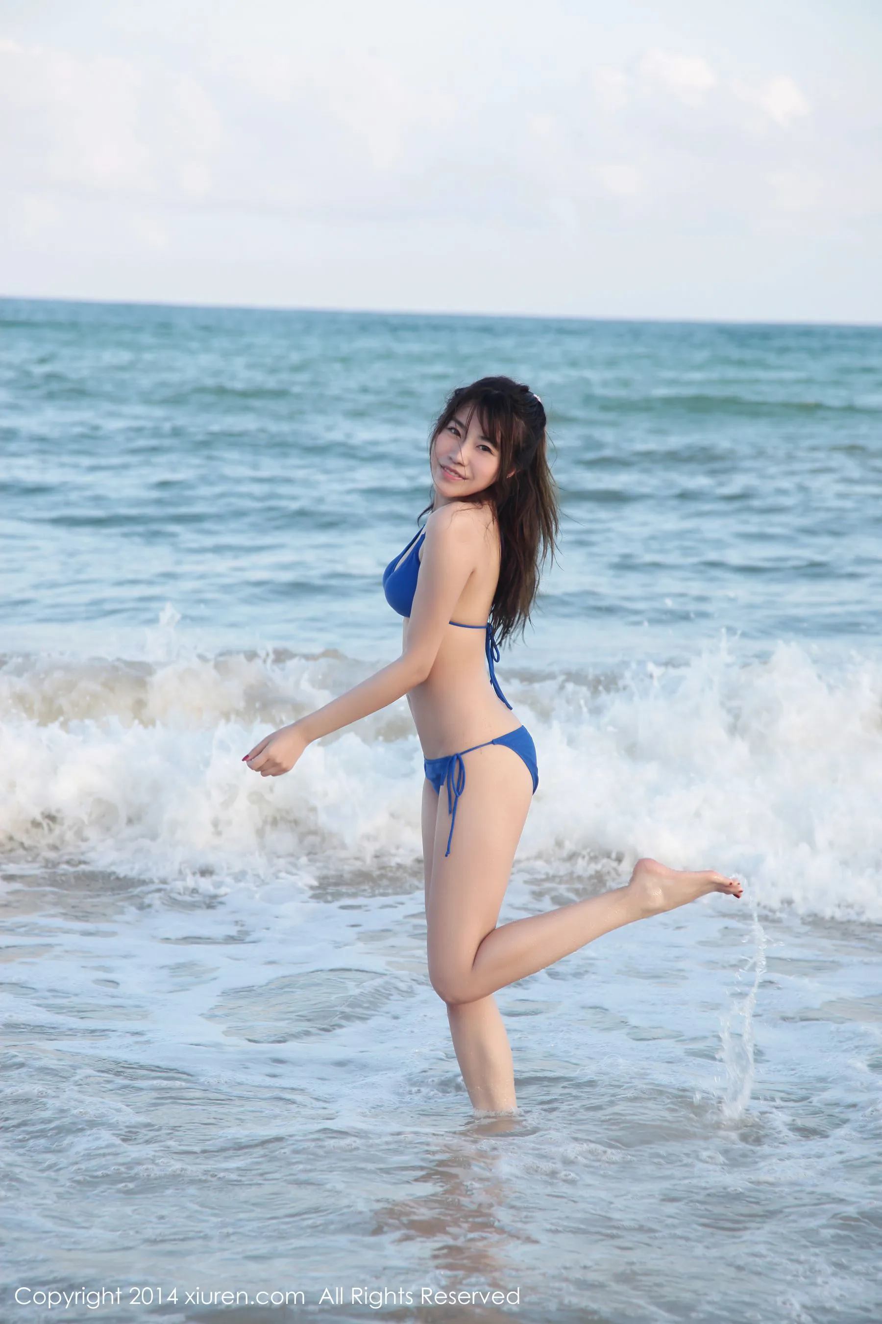 许诺Sabrina《海边小清新系列》 秀人网 No.167第11张