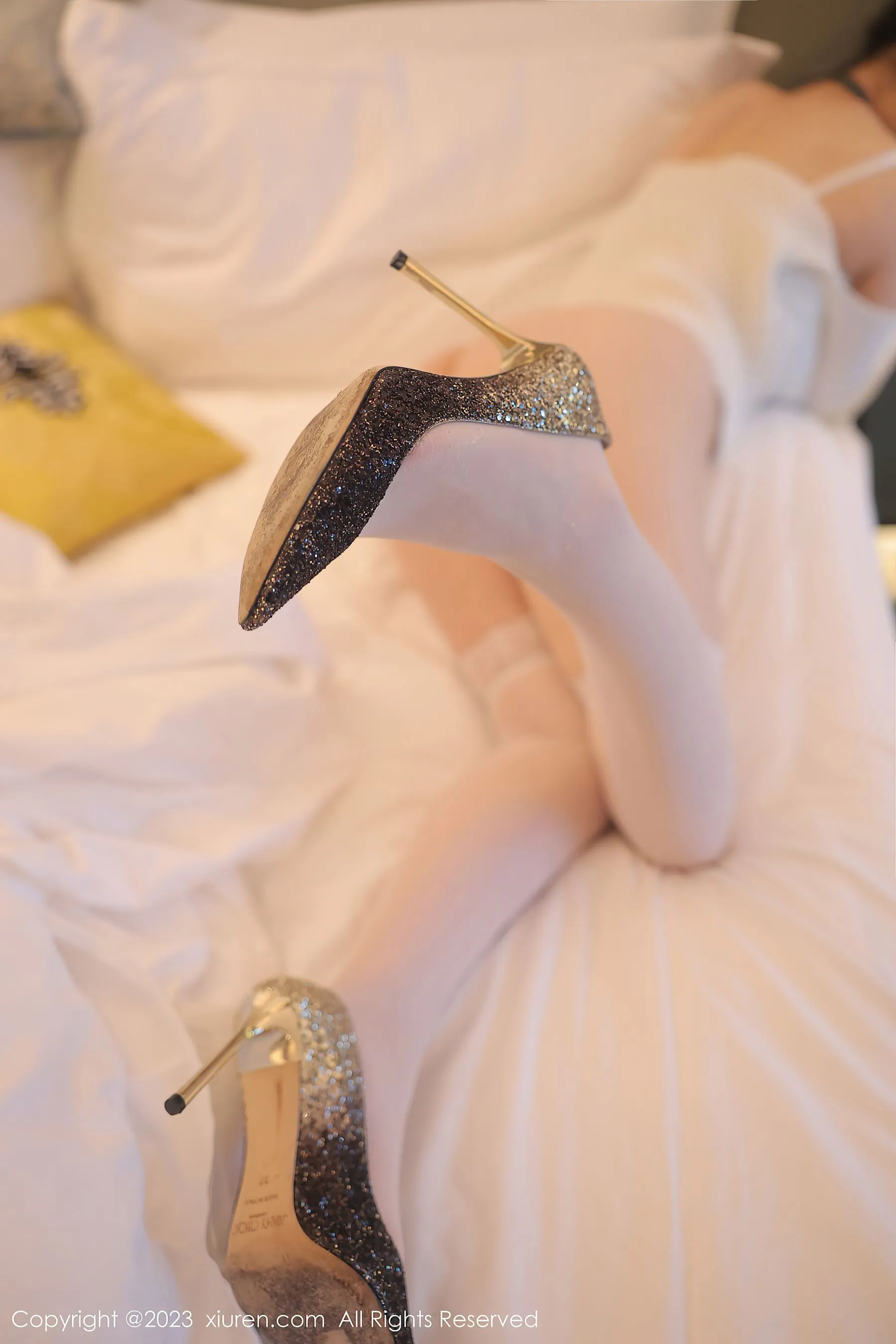  秀人网 No.6484 诗诗kiki 丝袜美臀第9张