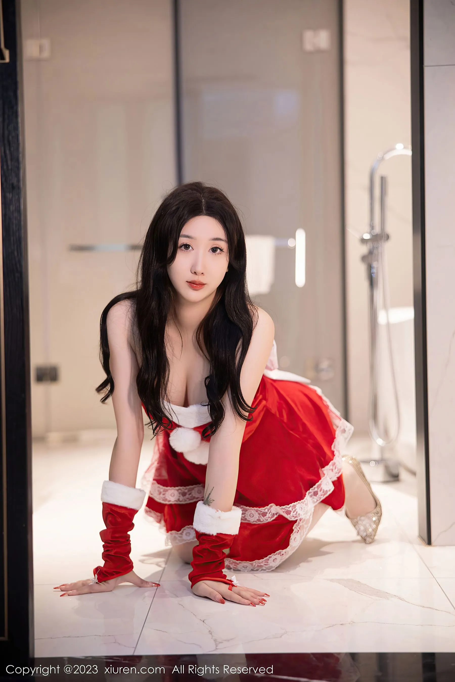  秀人网 No.6163 江真真 美臀丰腴第4张