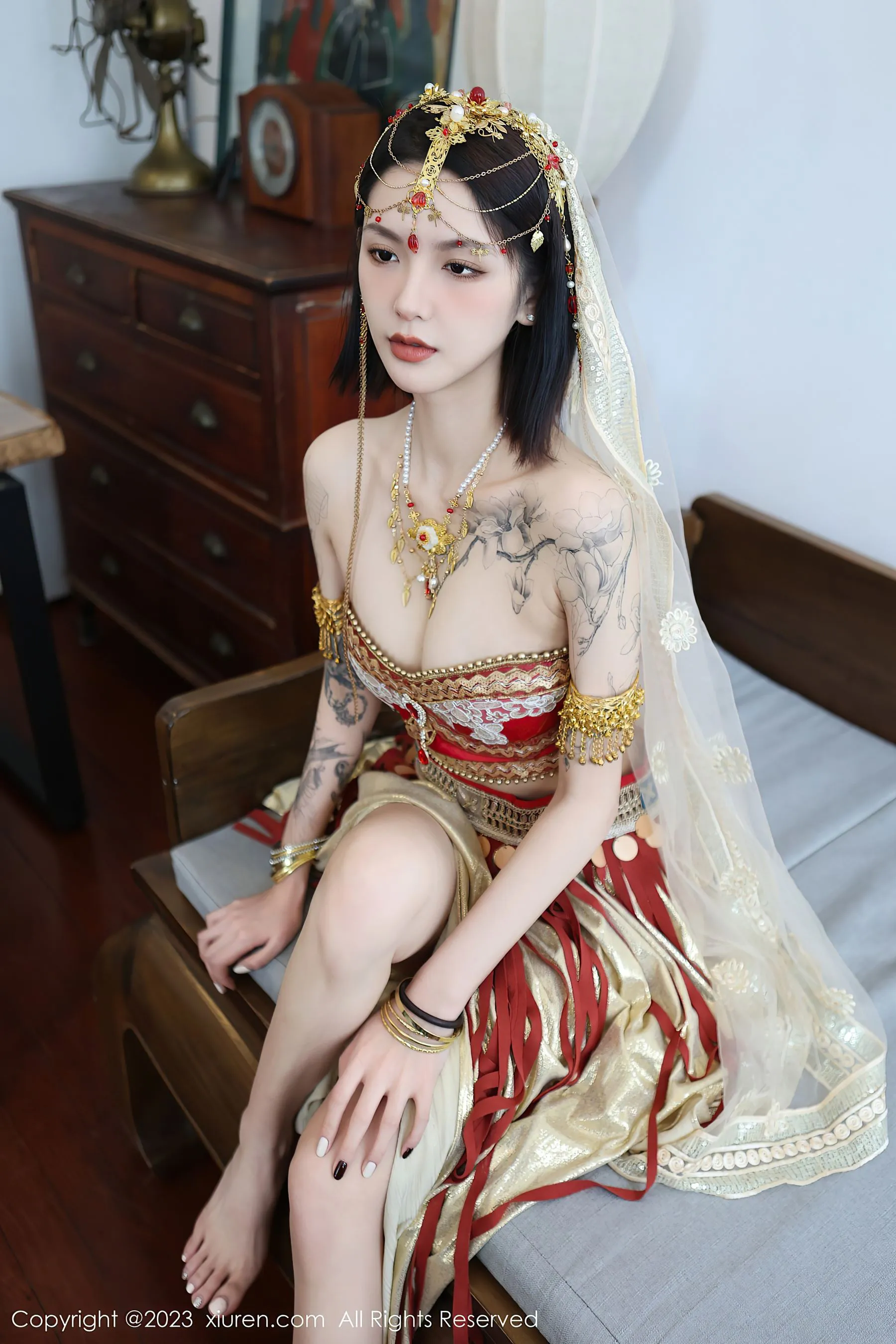  秀人网 No.6240 乔一一 异域风情第1张