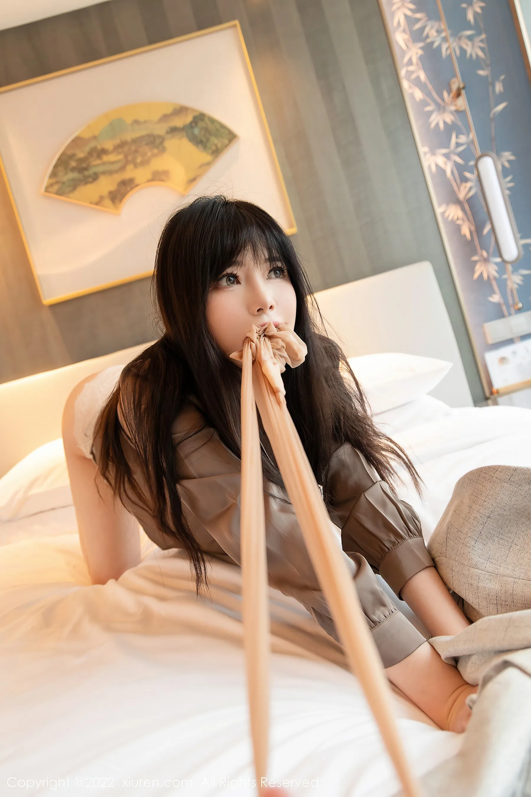  秀人网 No.4689 Arude薇薇 丝袜美腿短裙写真第25张