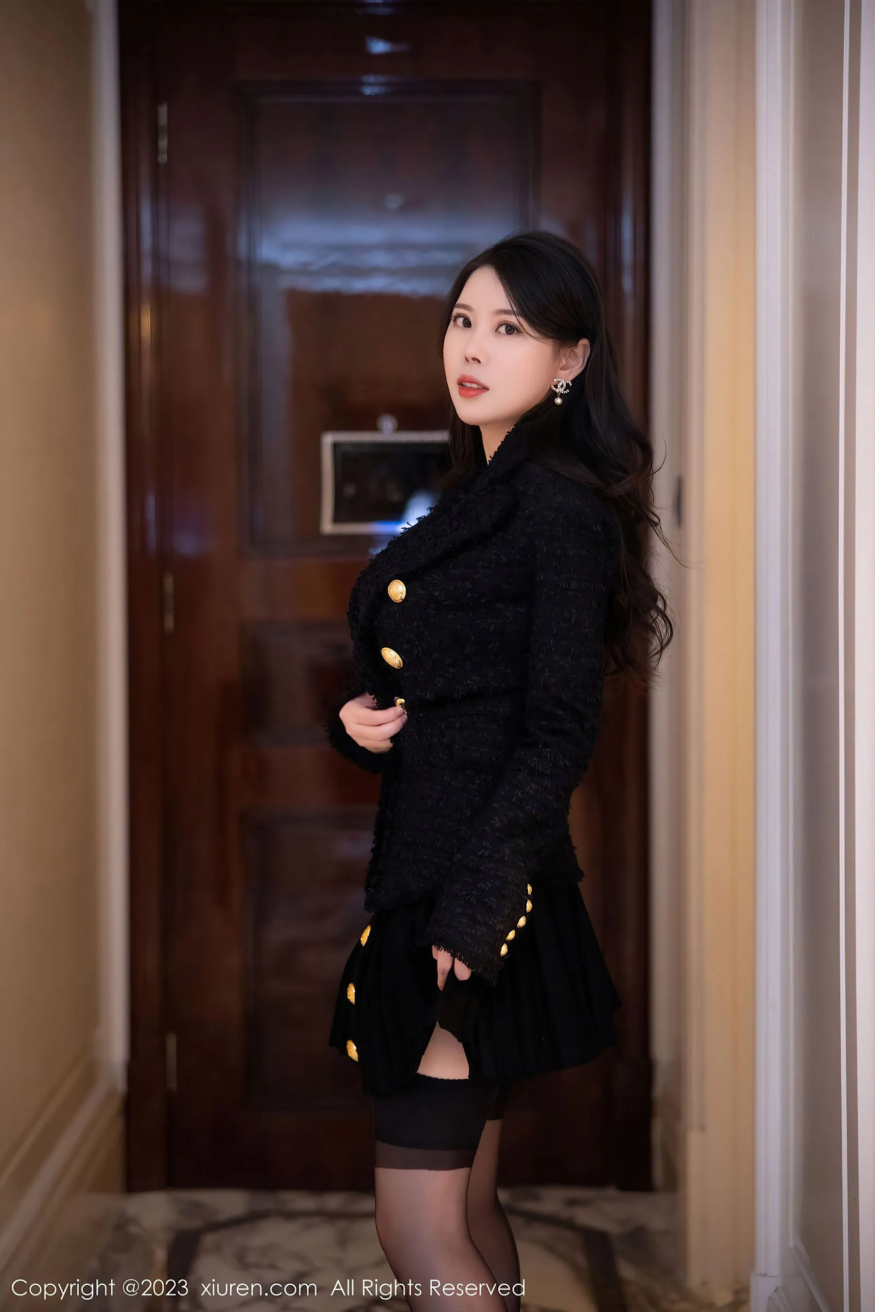  秀人网 No.6147 白茹雪 黑丝美臀第28张