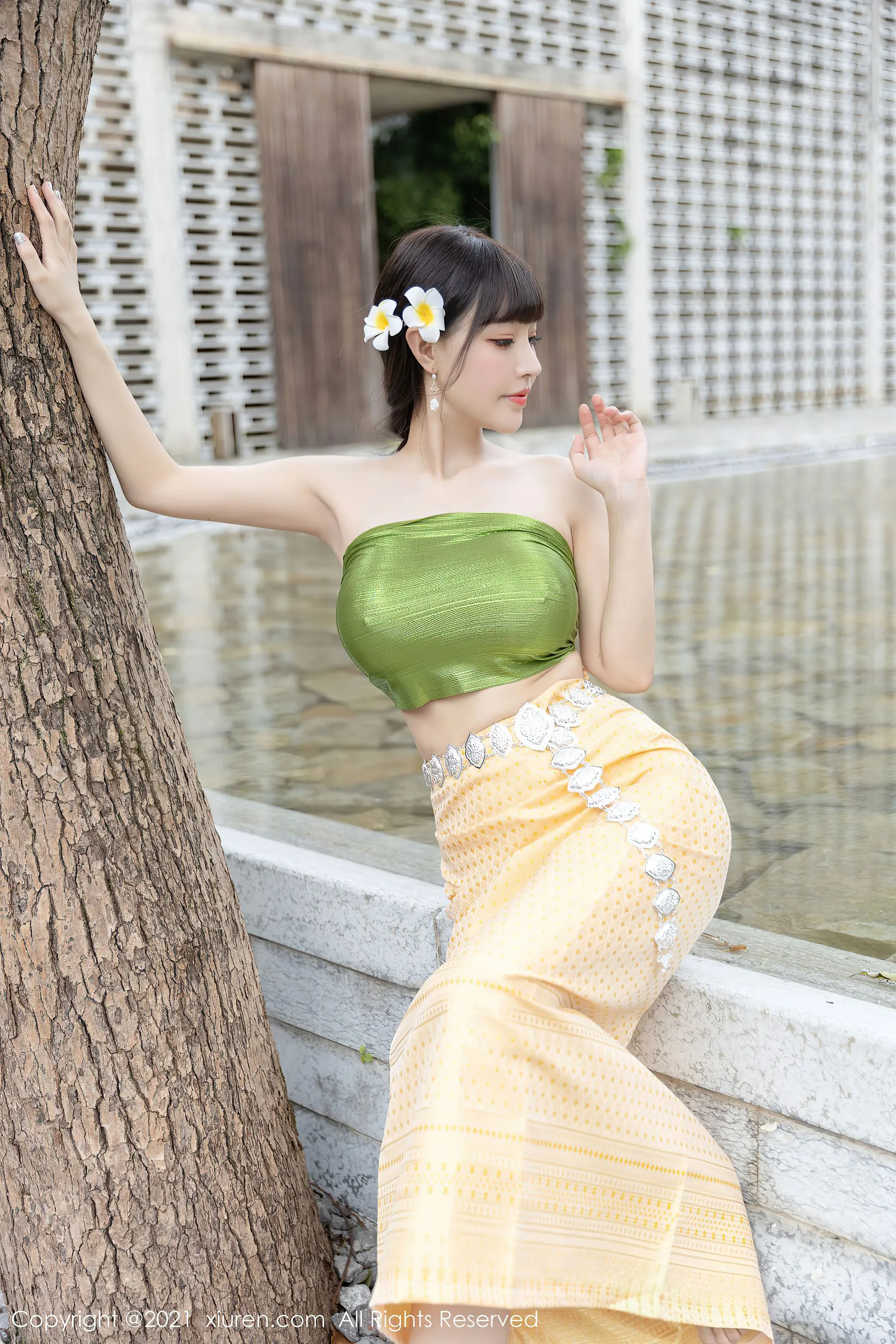  秀人 No.3971 朱可儿Flower第1张