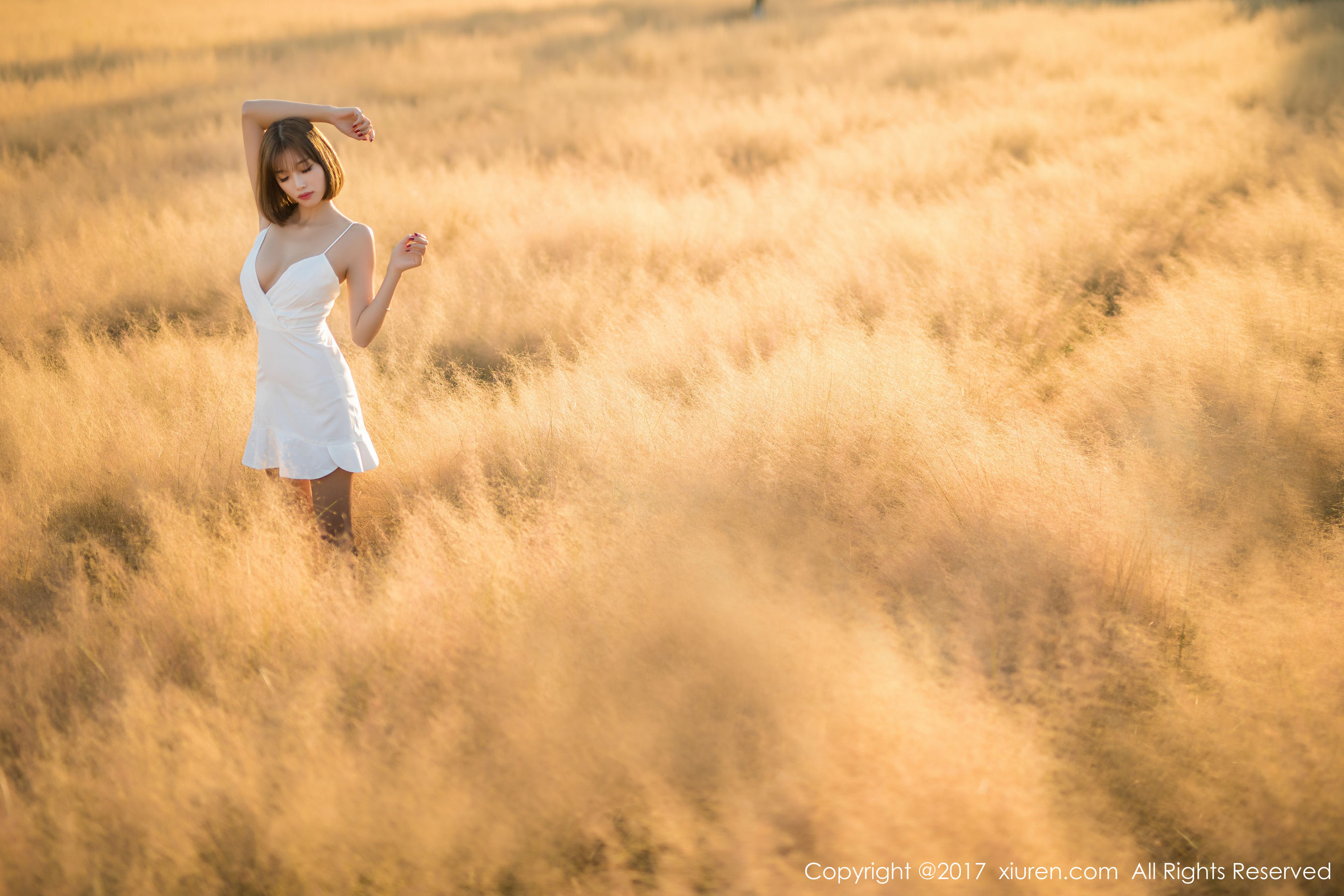 甜美女神@杨晨晨sugar《性感室外写真》 秀人 NO.847第8张