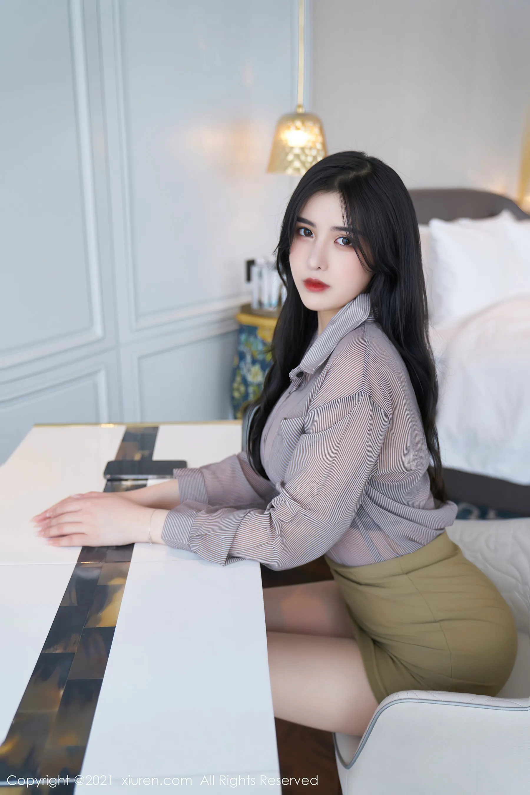  秀人 No.3964 韩静安第1张