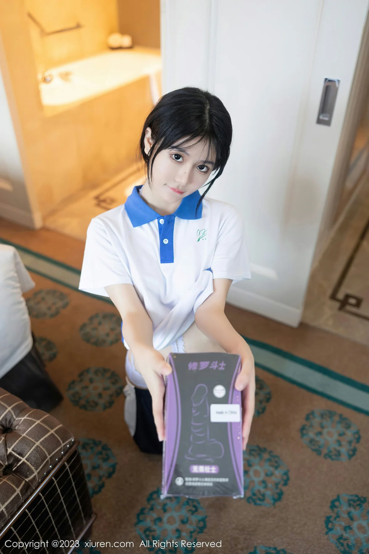  XiuRen 秀人 No.7085 幼幼 学生制服性感写真 [103P]第12张