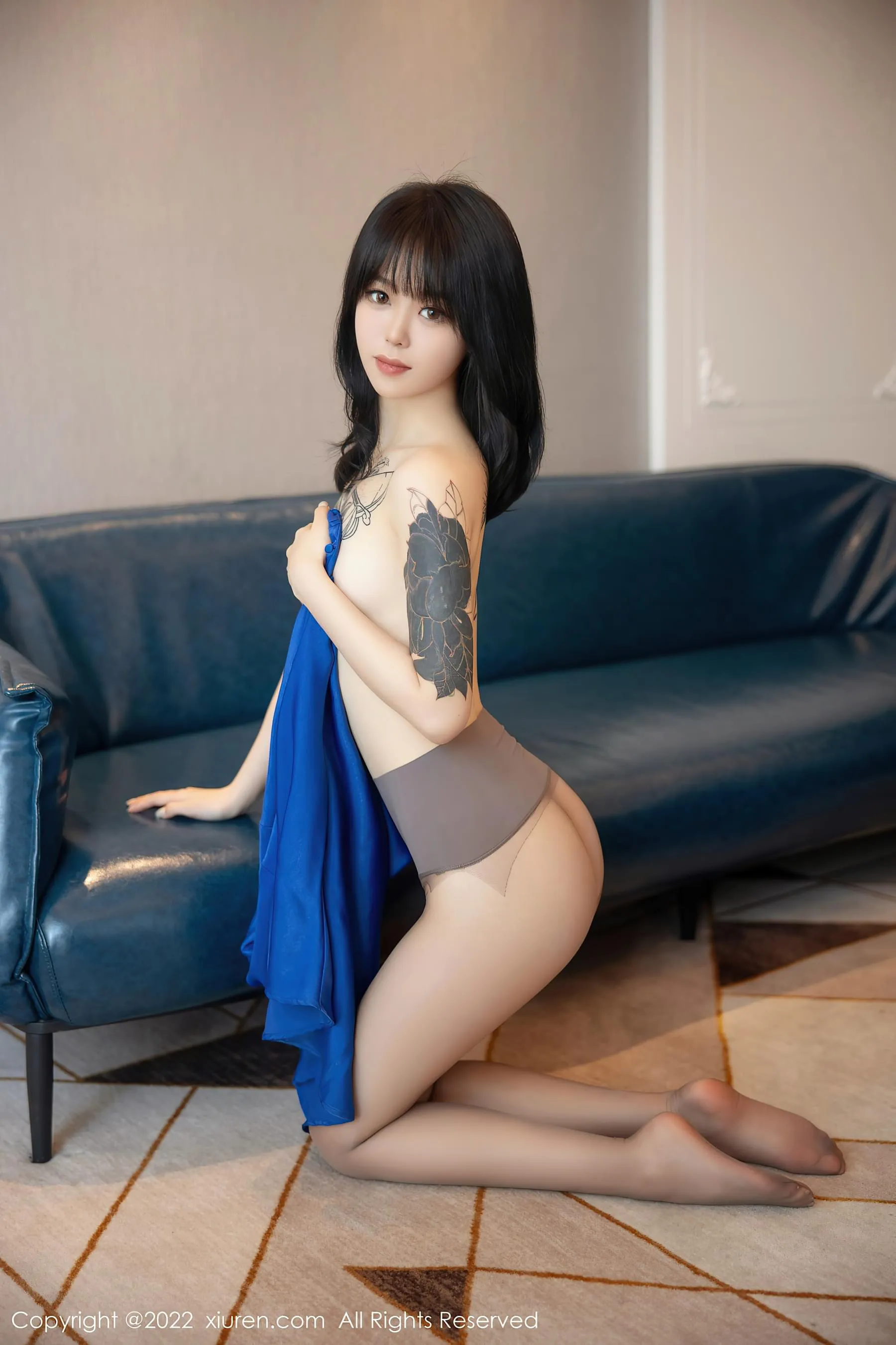  秀人网 No.5165 奶瓶. 吊带裙美腿第14张