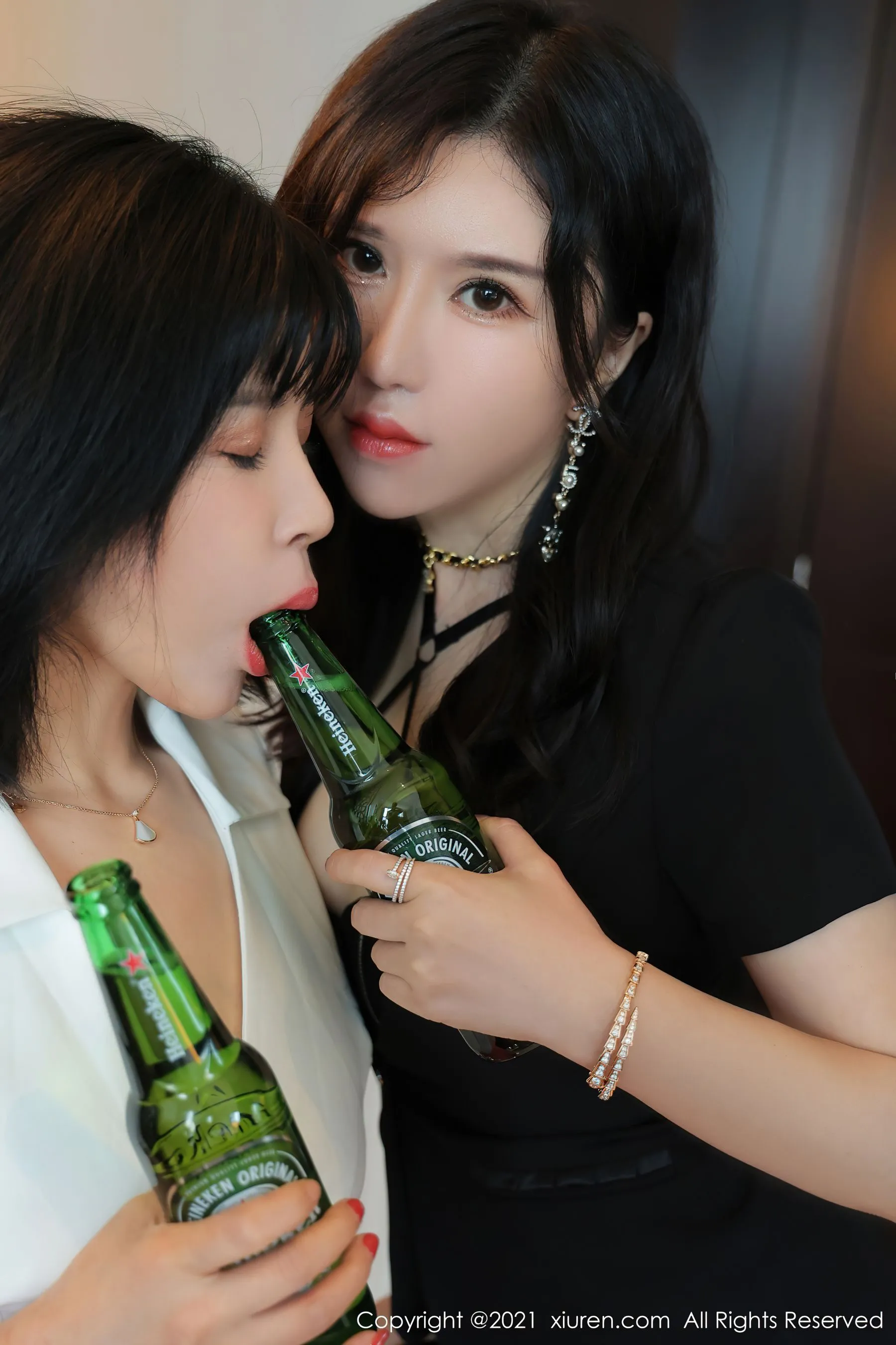  秀人 No.4047 乖乖小野喵&#038;Lucky沈欢欣第2张