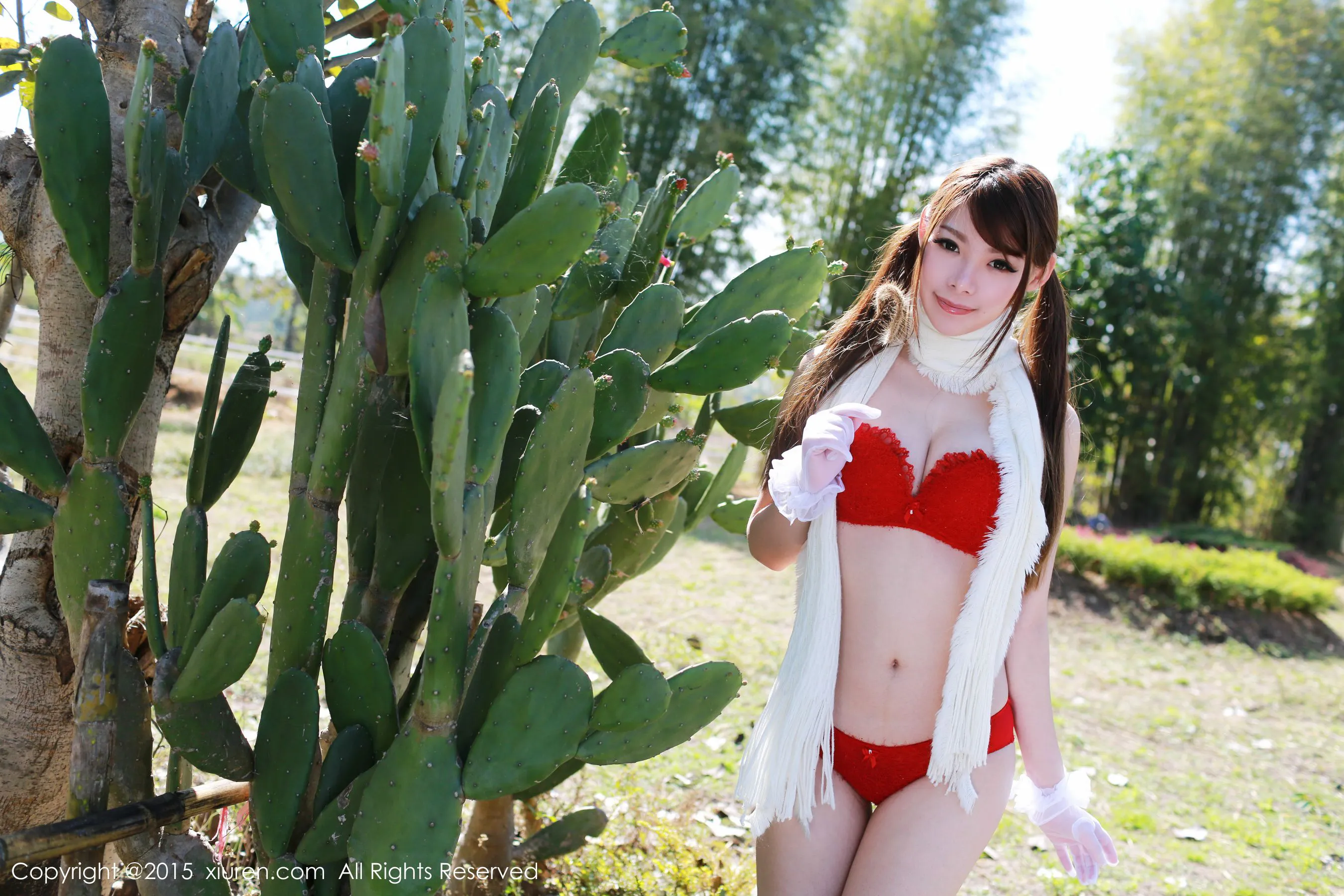 MARA醬《泰国Pai县旅拍》阳光女神系列 秀人网 No.307第5张