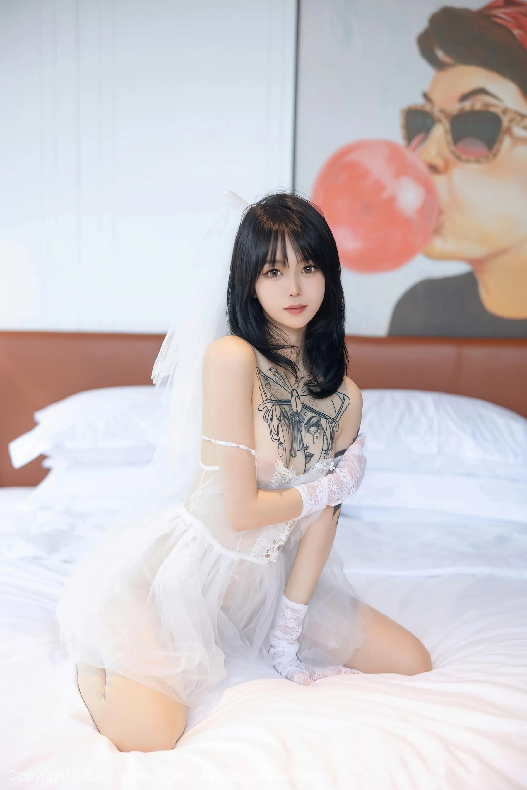  秀人网 No.5212 奶瓶. 婚纱服美腿第12张