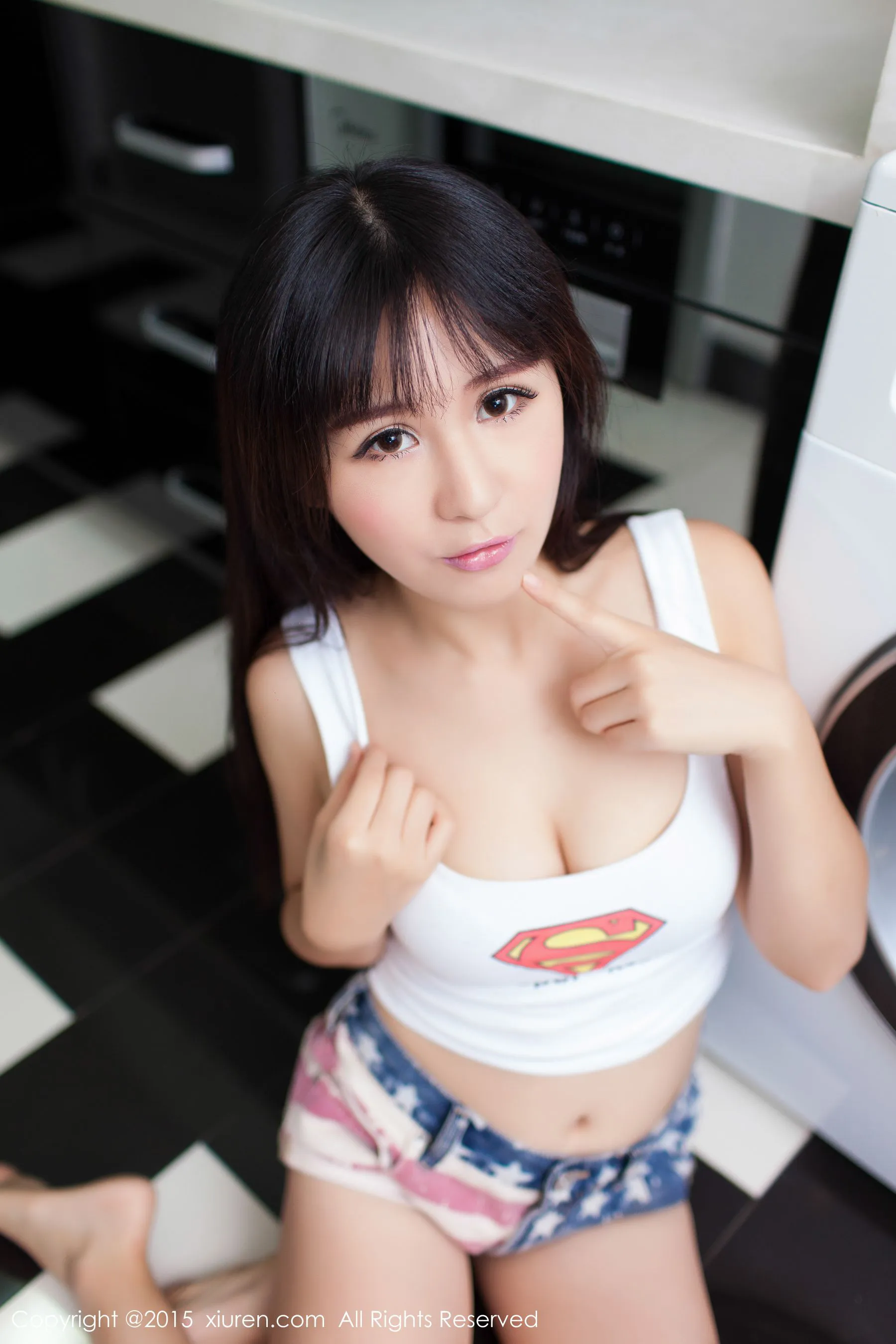  唐雨辰TYC《水手校服+热裤系列》 秀人网 No.405第21张