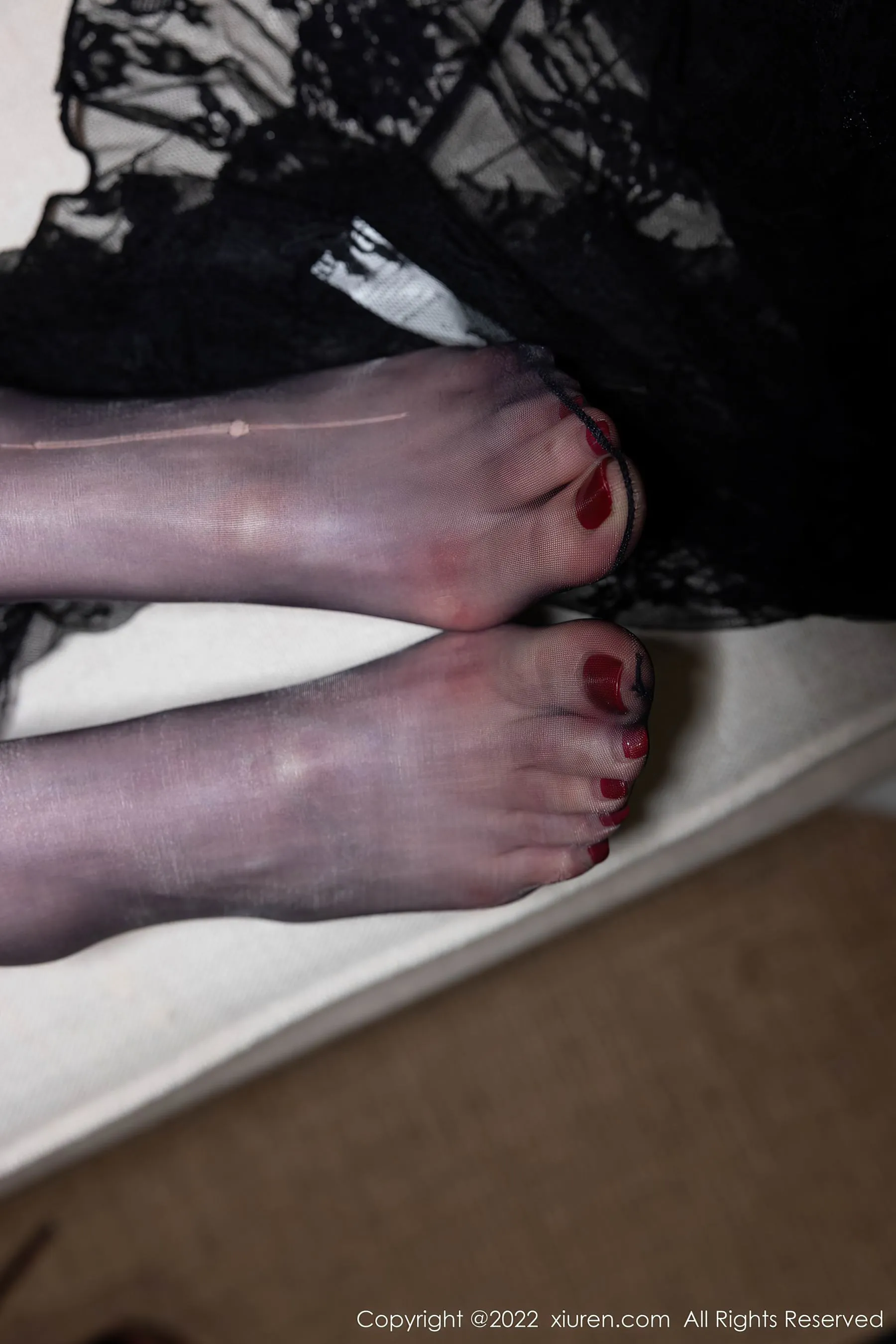  秀人网 No.4863 美桃酱 黑丝诱惑写真第13张