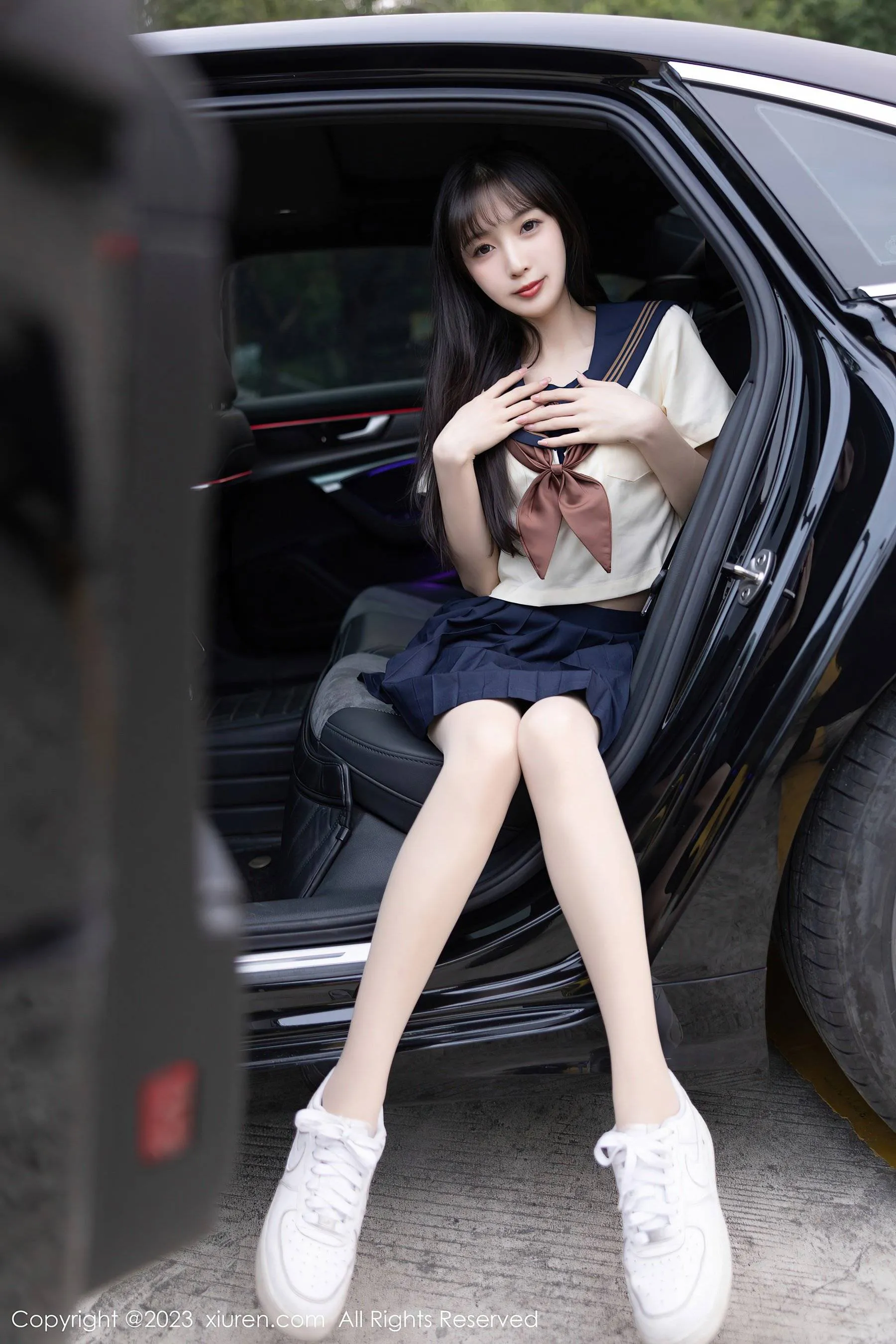  秀人网 No.6126 林星阑 制服美腿第19张