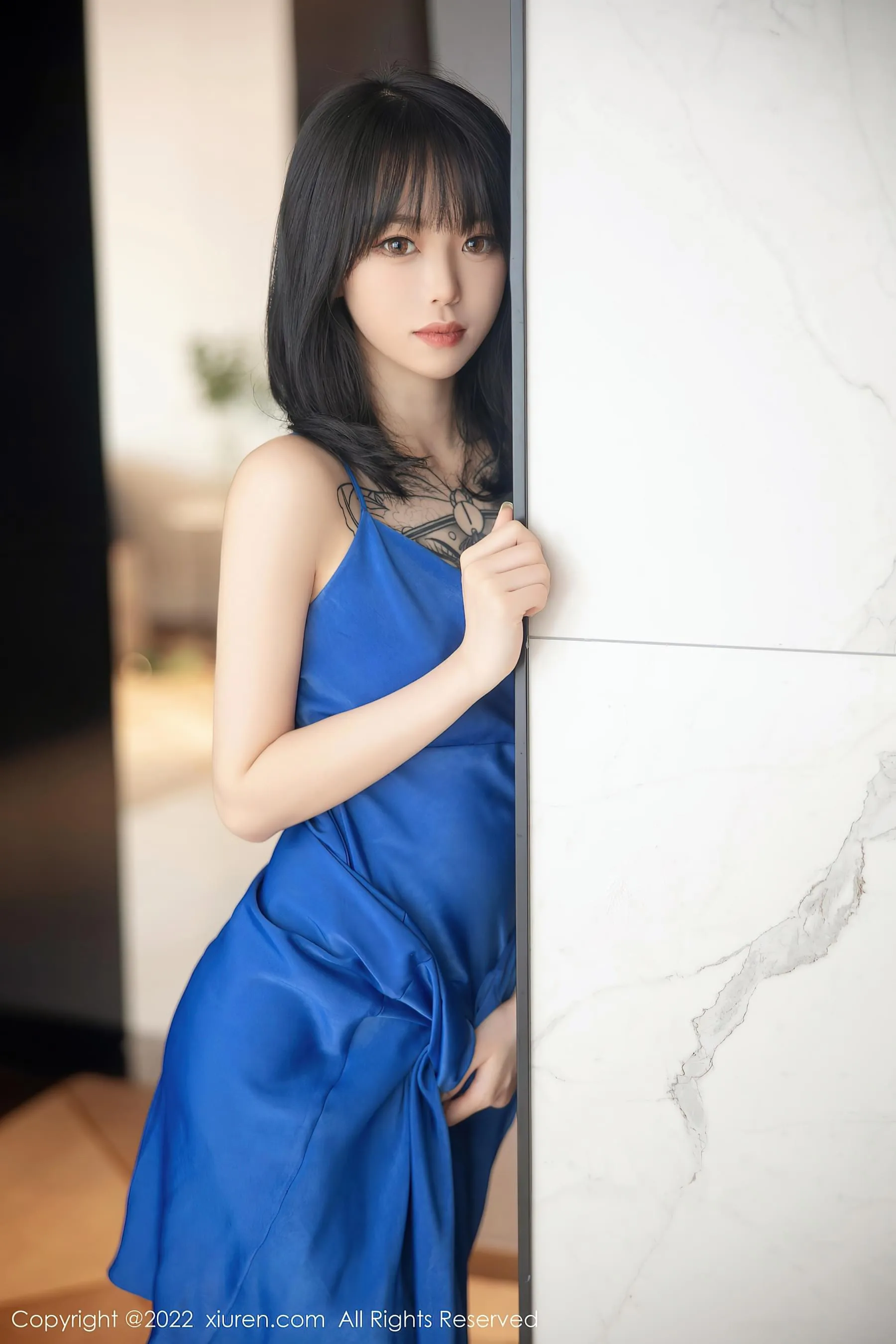  秀人网 No.5165 奶瓶. 吊带裙美腿第5张