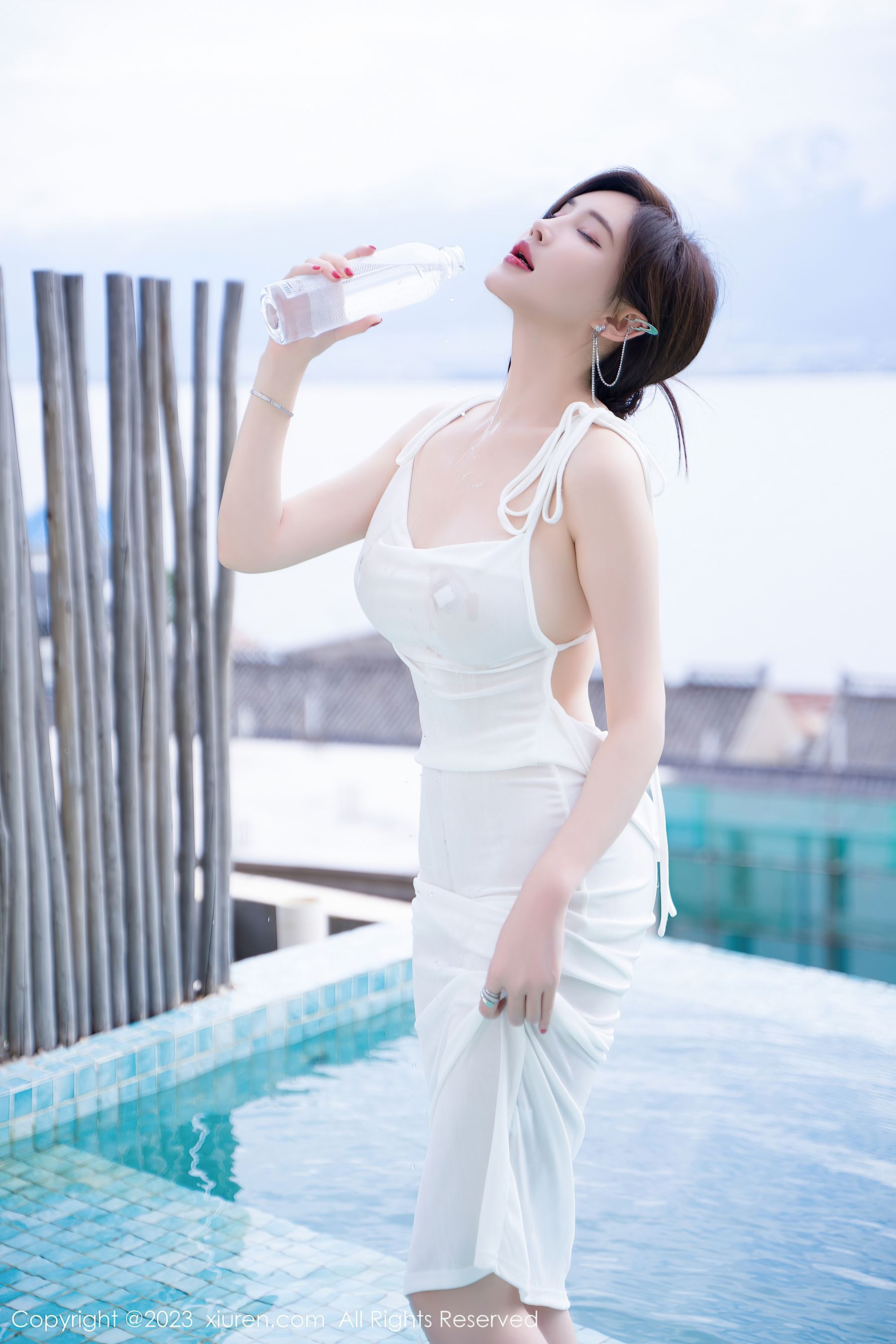 XiuRen 秀人 No.7461 Carol周妍希 长裙美臀第3张