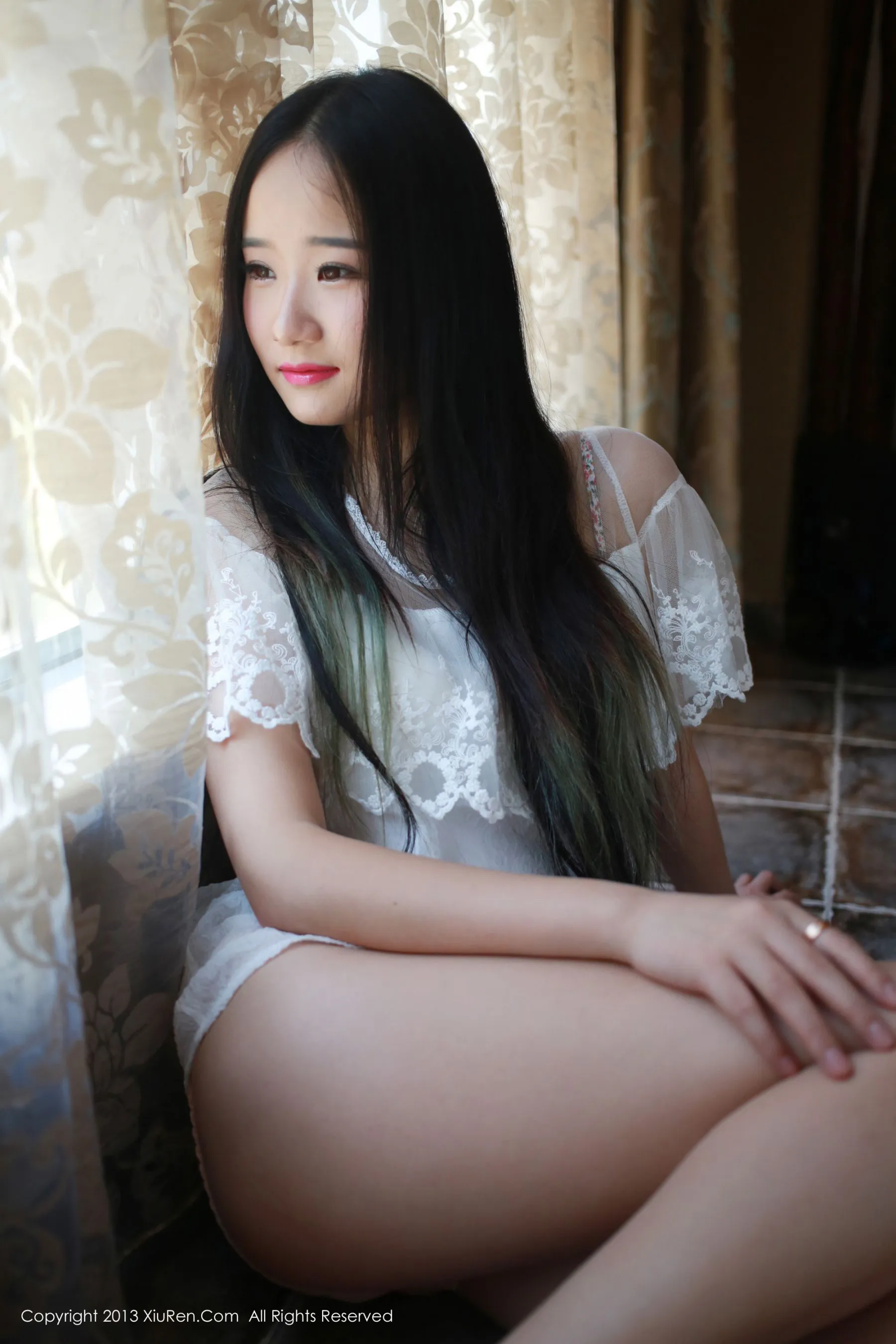  胡琦Seven《小清新私房》 秀人网 No.008第5张