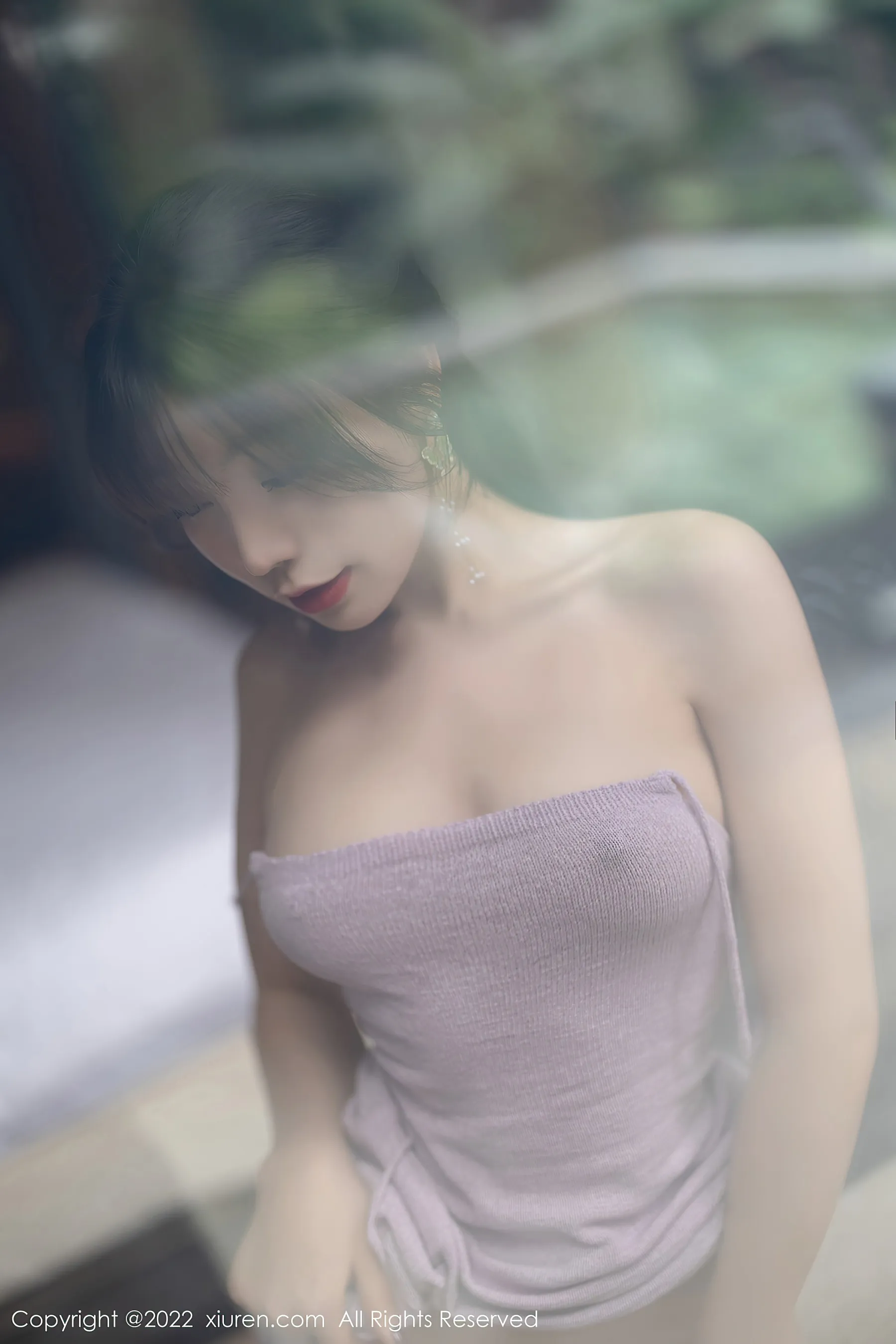  秀人网 No.4734 芝芝Booty 美腿丝袜长裙写真第8张