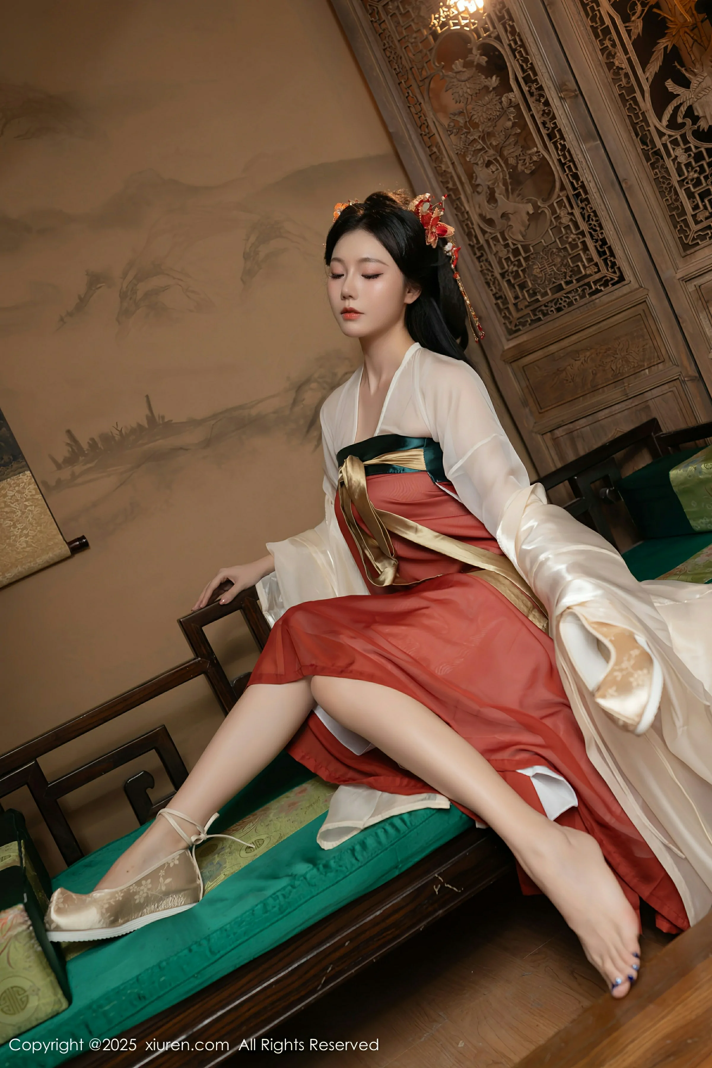  XiuRen 秀人 No.10223 陆萱萱&#038;安然anran [80P]第12张