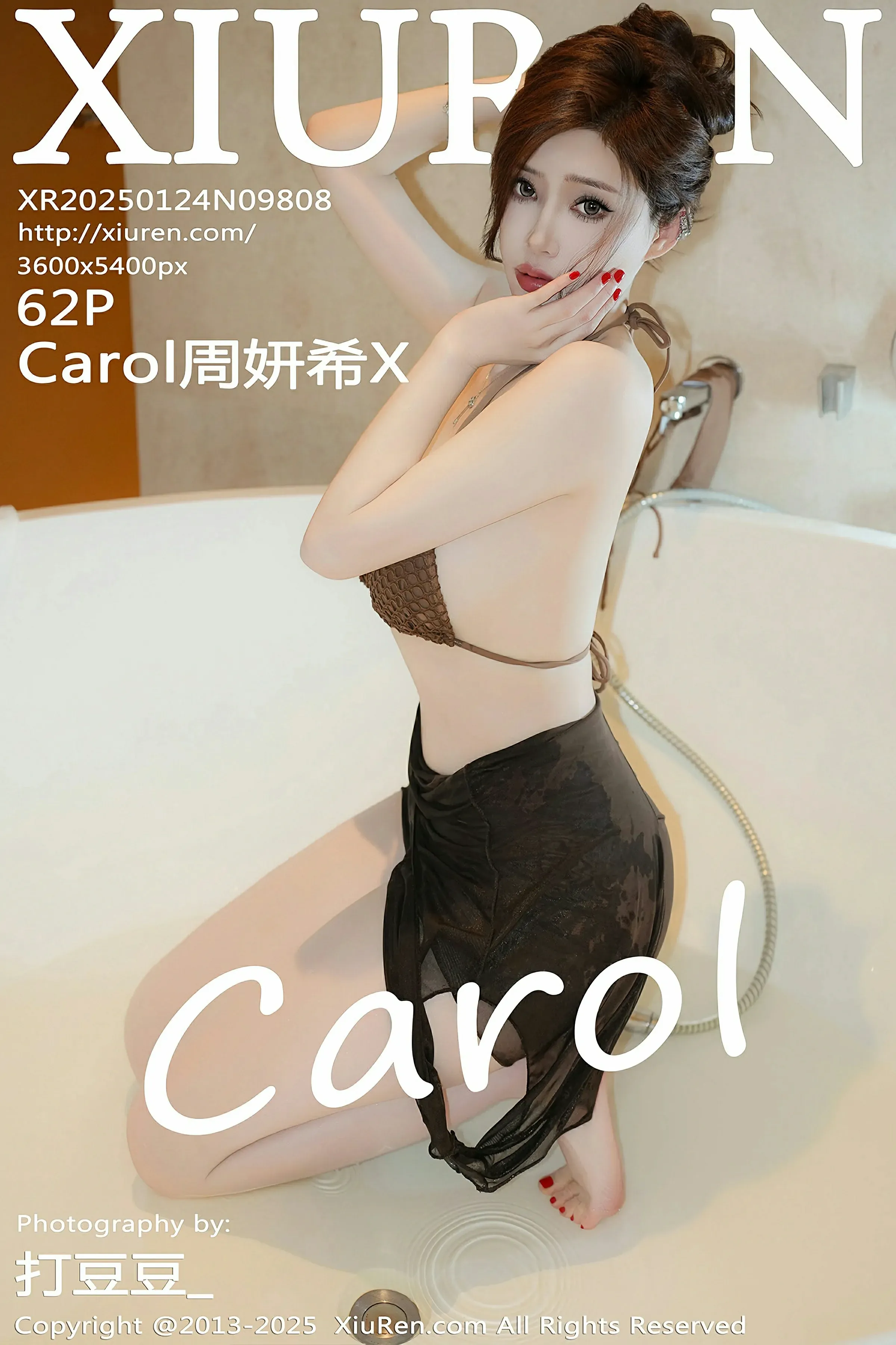  XiuRen 秀人 No.9808 Carol周妍希X [62P]第1张