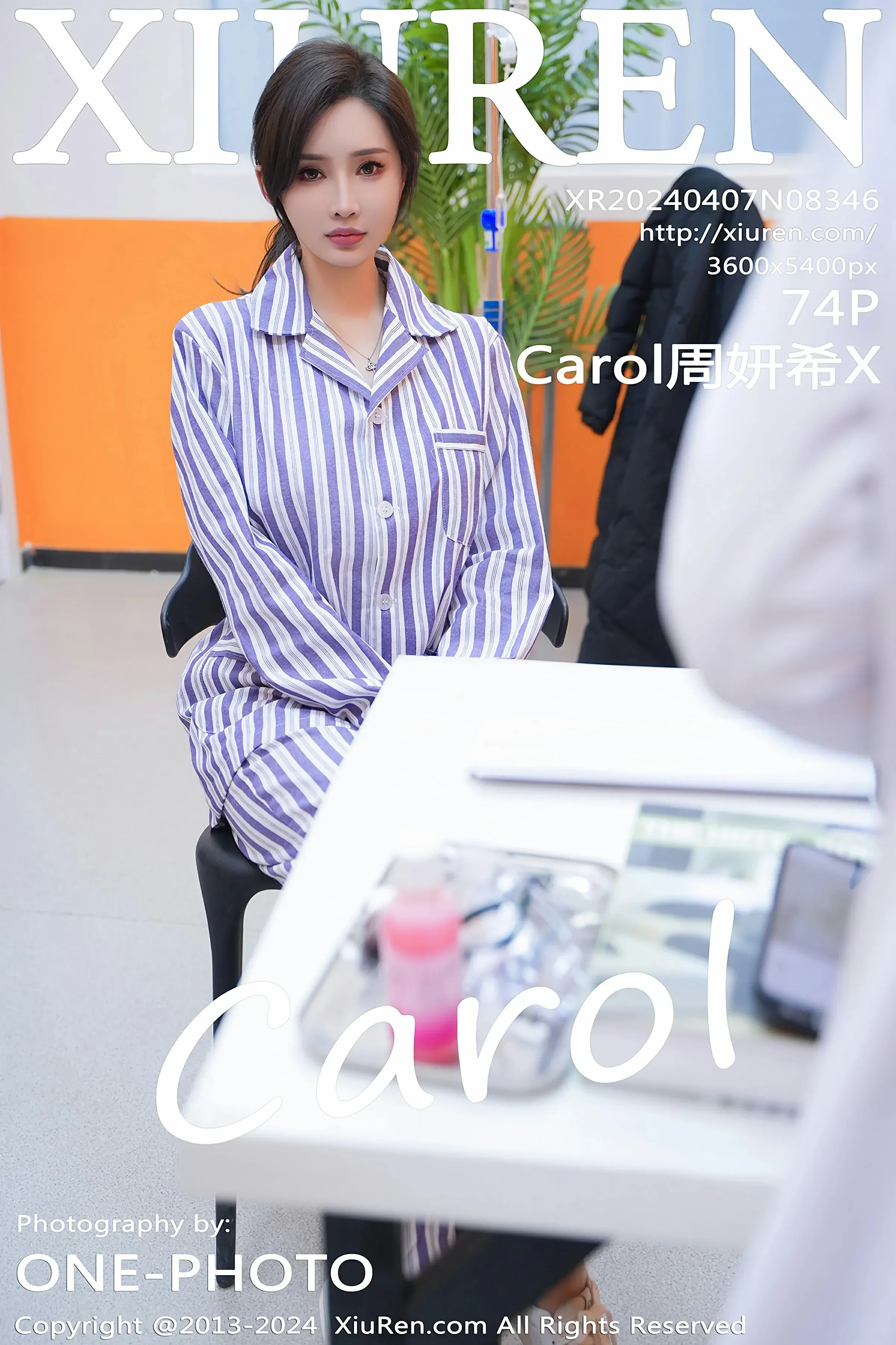  XiuRen 秀人 No.8346 Carol周妍希X [74P]第1张