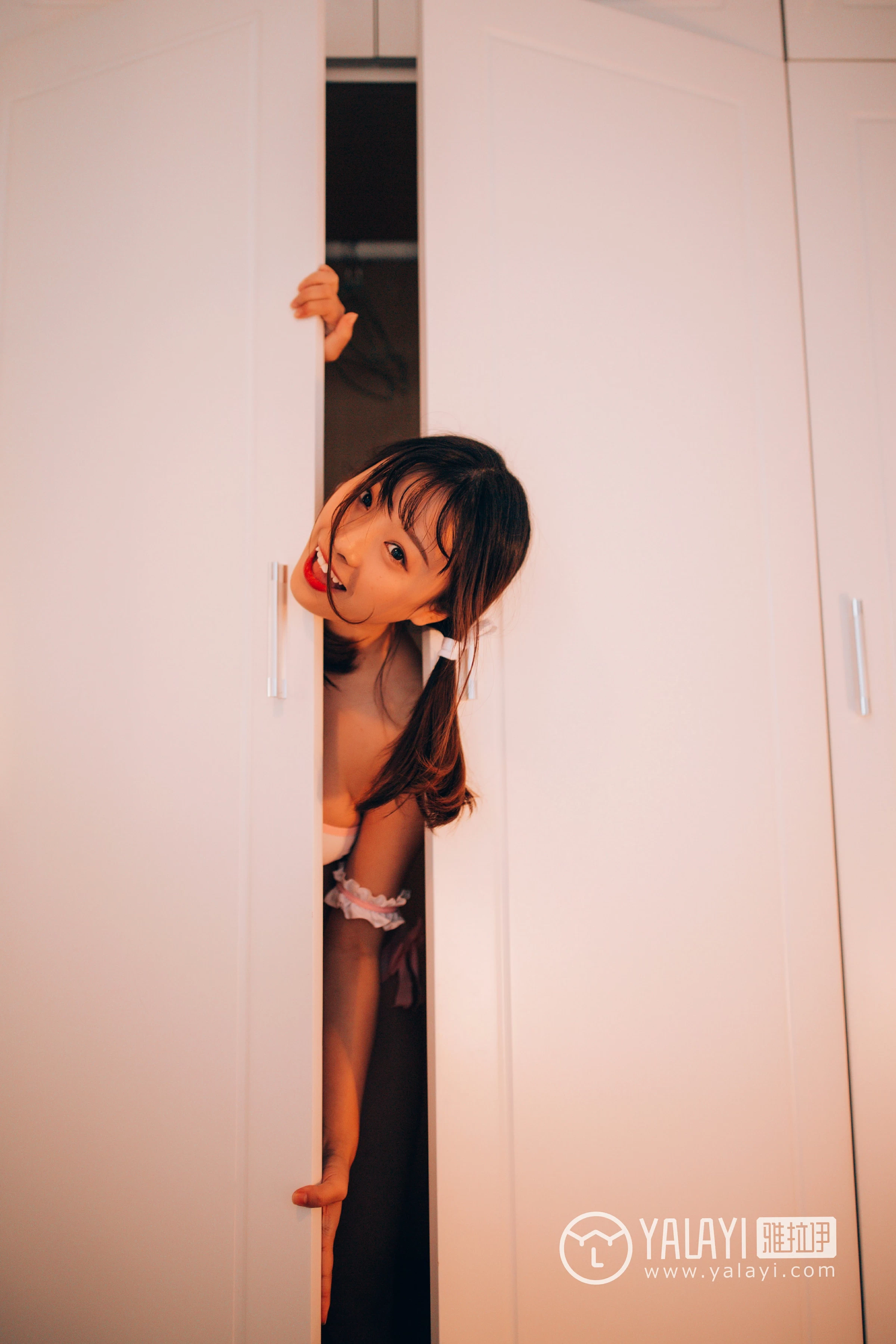 [YALAYI雅拉伊]NO.065 粉红色的回忆 南瓜南瓜 童颜巨乳加情趣内衣性感私房写真集第15张