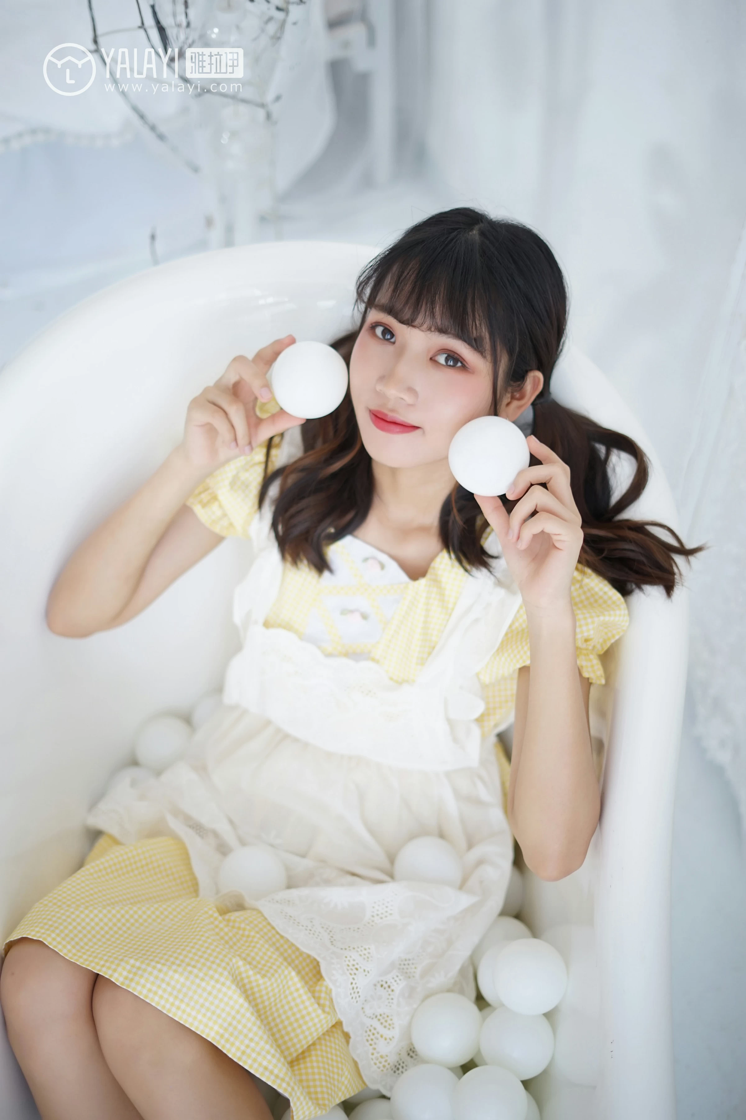 [YALAYI雅拉伊]NO.076 可爱女仆 公主小兔子 情趣制服连衣裙性感私房写真集第11张