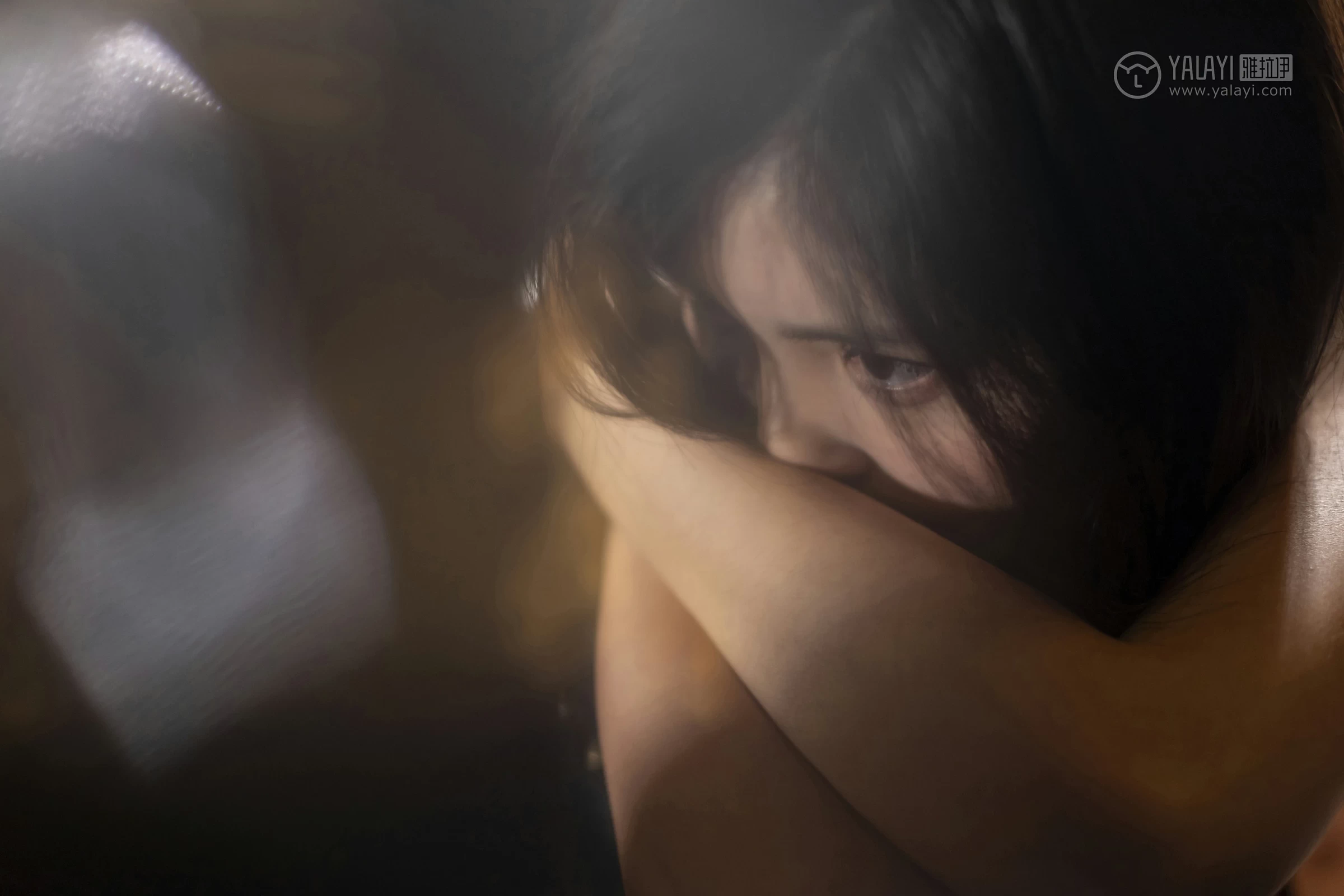 [YALAYI雅拉伊]No.218 独角戏 仓儿 黑色紧身内衣性感私房写真集第18张