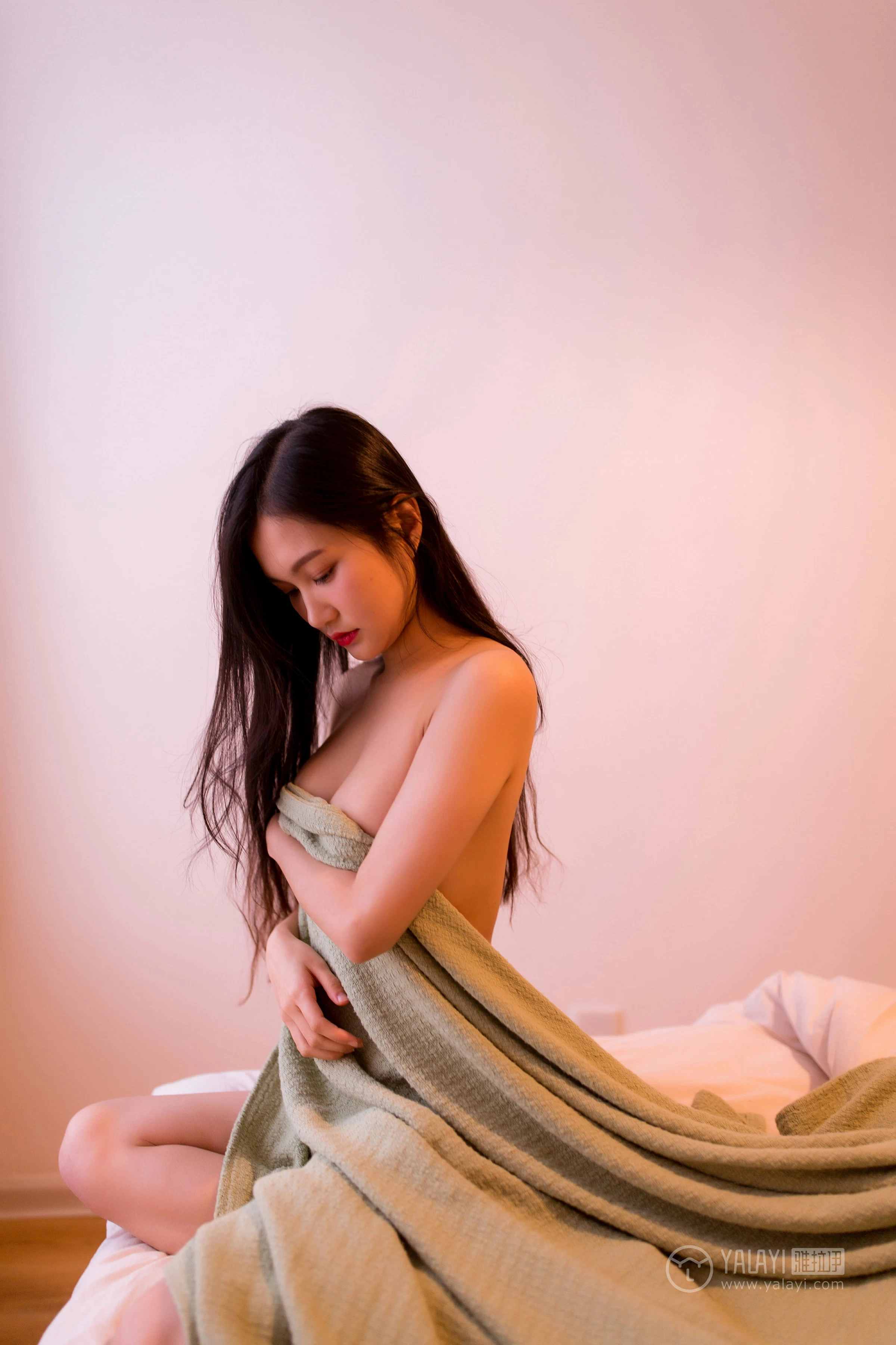 [YALAYI雅拉伊]No.226 窈窕淑女 仙女不会灰 白色透视镂空裙加情趣内衣性感私房写真集第8张