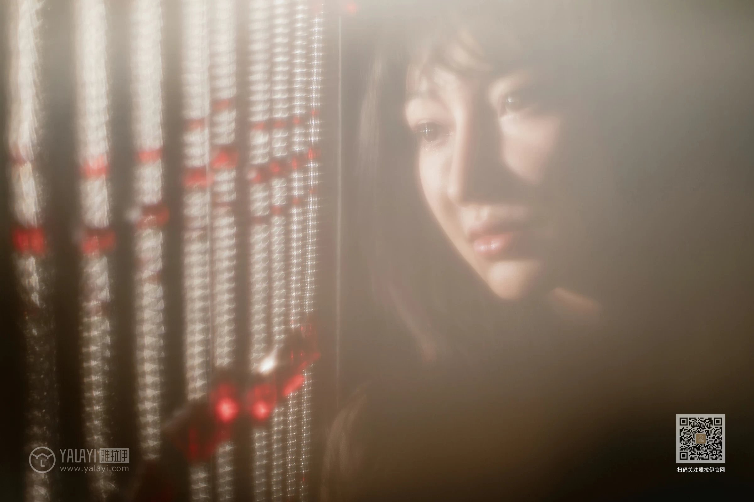 [YALAYI雅拉伊]Vol.494 帘卷美人绰态 韩熙 黑色透视睡衣性感私房写真集第6张