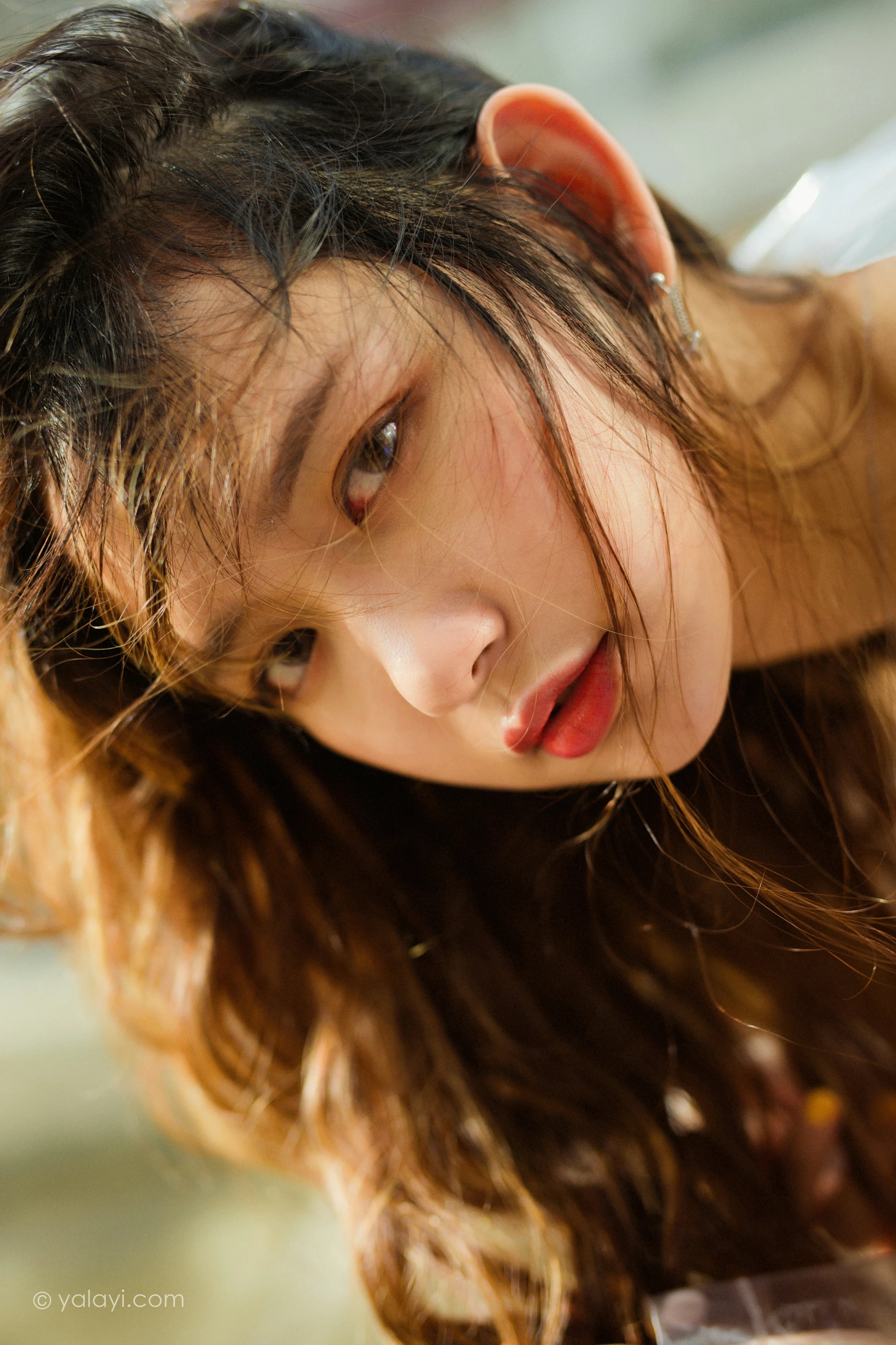 [YALAYI雅拉伊]NO.676 《七月的雨》 晓琳 黑色蕾丝内衣性感私房写真集第11张