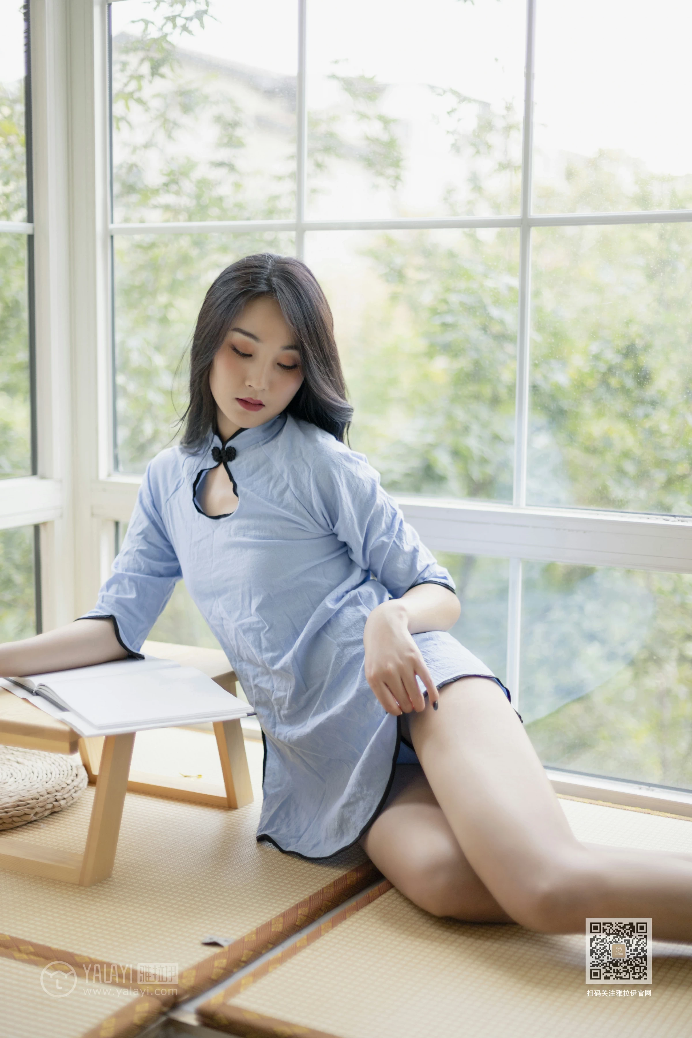 [YALAYI雅拉伊]Vol.463 文艺女青年 项兴咏 民国高中女生制服性感私房写真集第4张