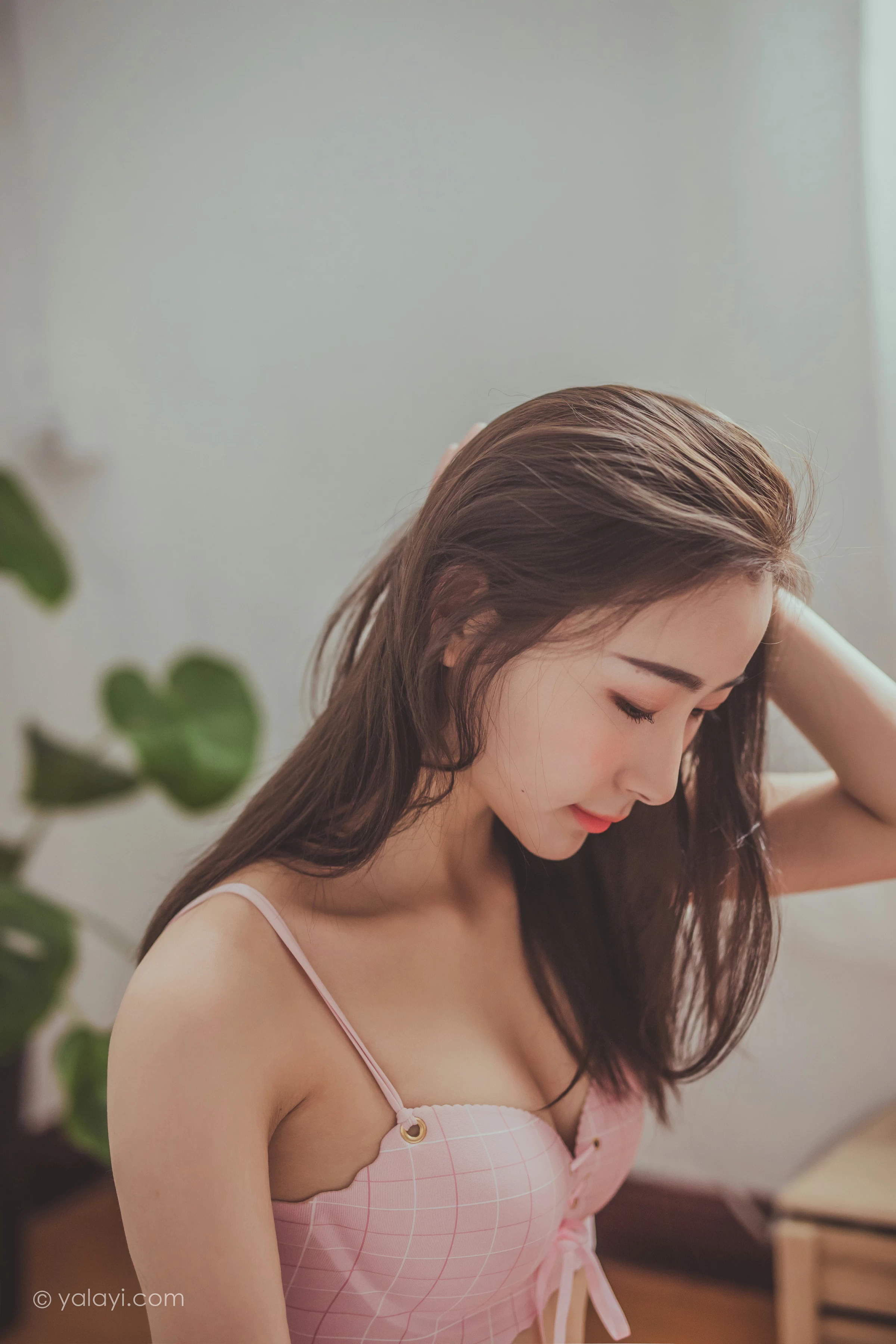 [YALAYI雅拉伊]NO.664 《相濡以沫》 海棠 粉色内衣性感私房写真集第2张