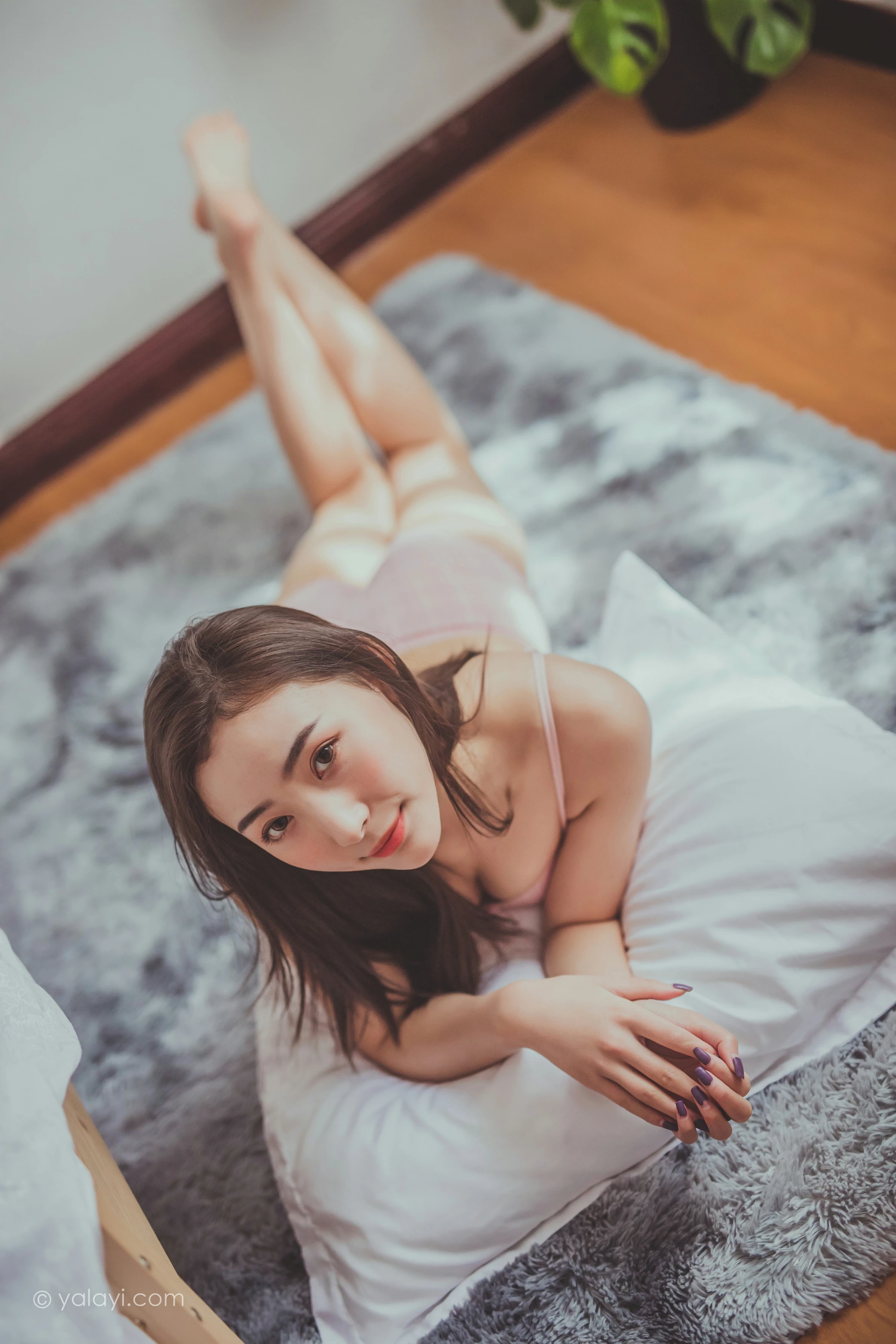 [YALAYI雅拉伊]NO.664 《相濡以沫》 海棠 粉色内衣性感私房写真集第8张