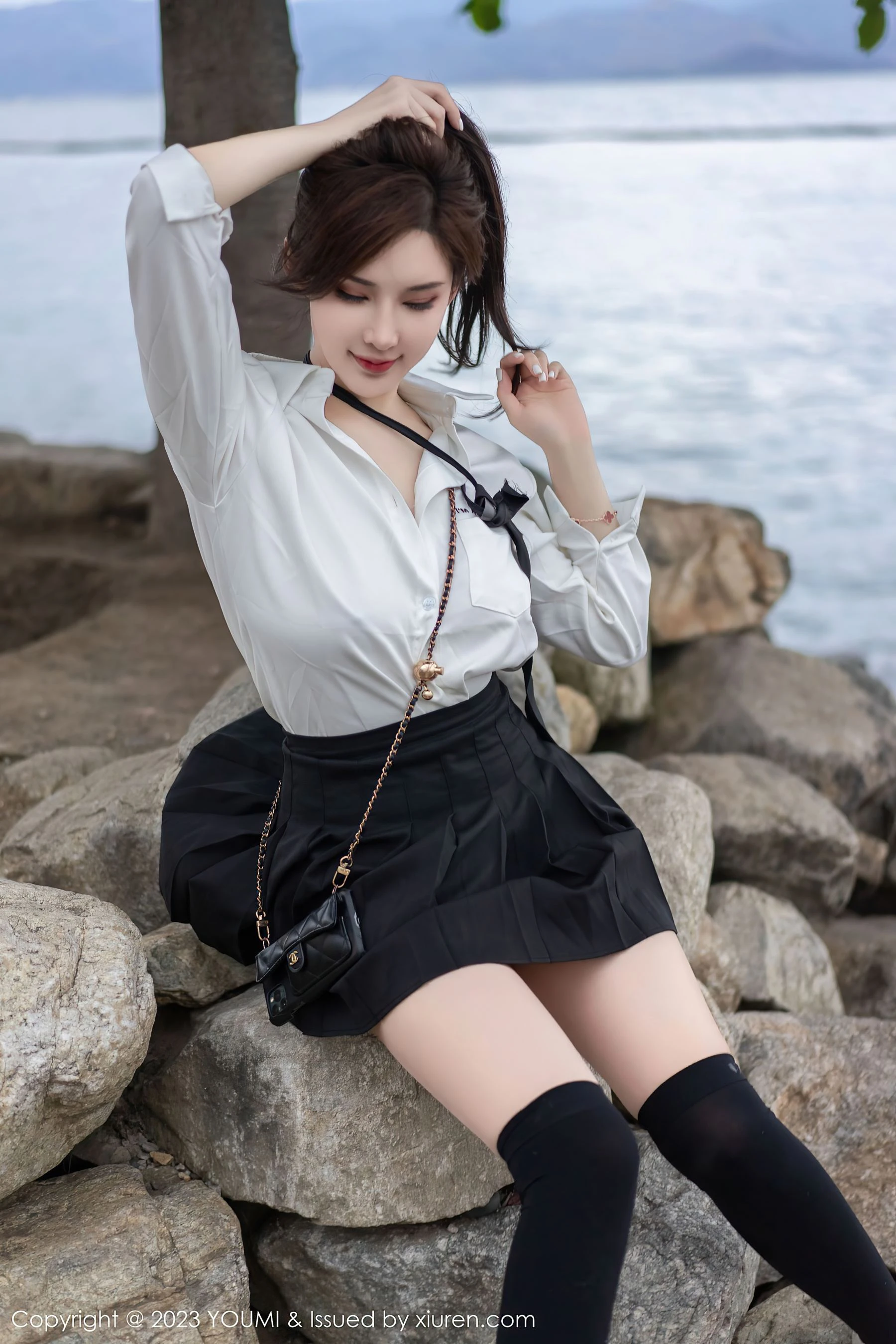 尤蜜荟 VOL.903 Carol周妍希 短裙美臀第9张