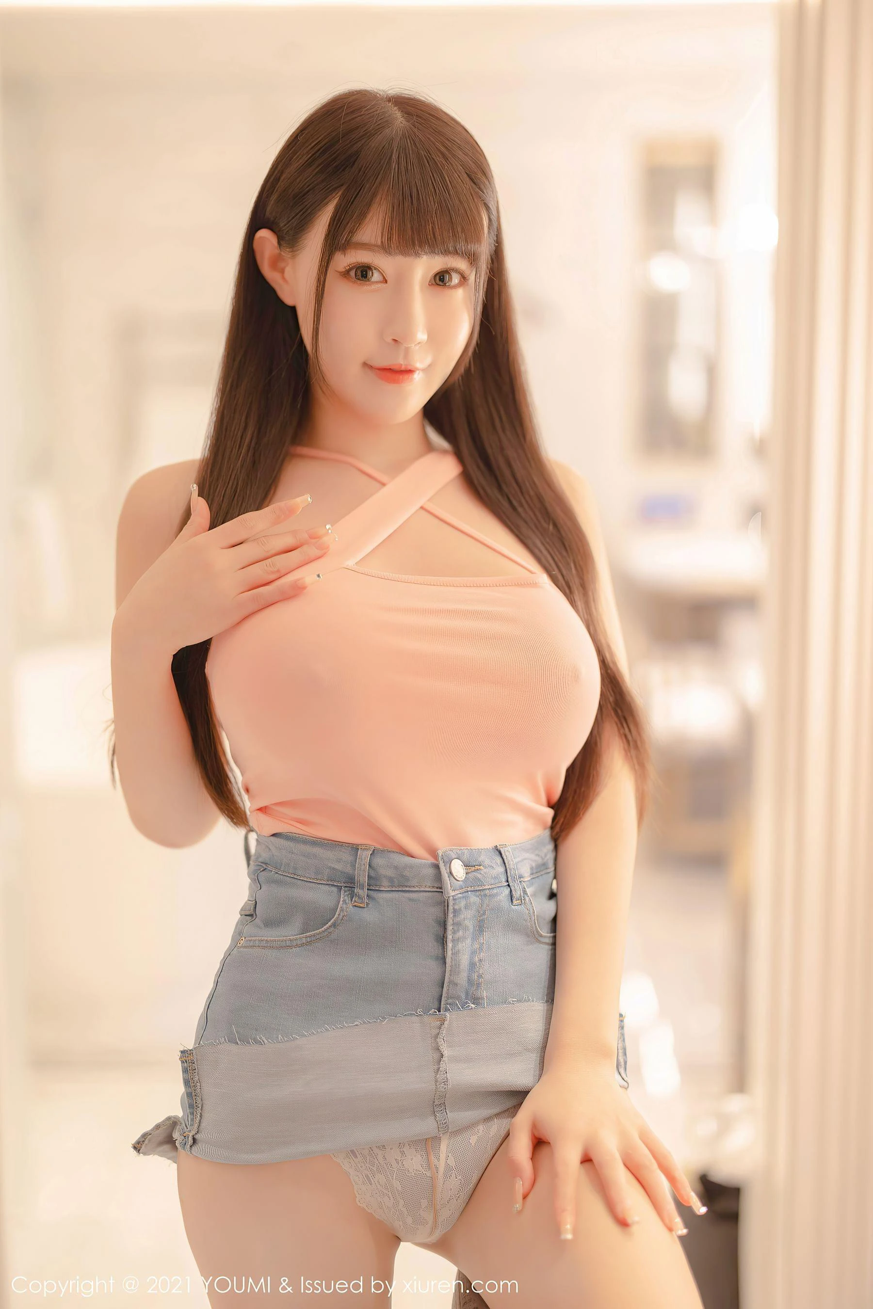 尤蜜荟YouMi Vol.649 朱可儿Flower &风满动人的粉嫩尤物第18张