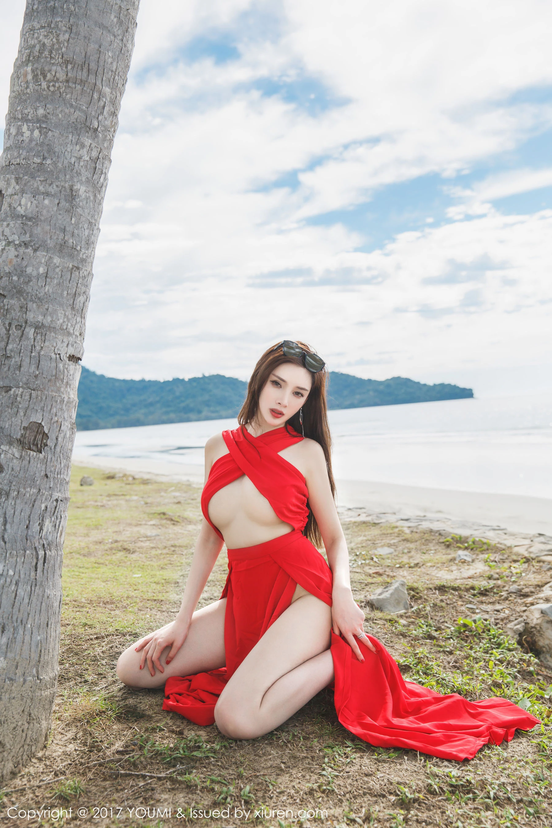  土肥圆矮挫穷《泳衣湿身与浪漫长裙系列》 尤蜜荟YouMi Vol.034第15张