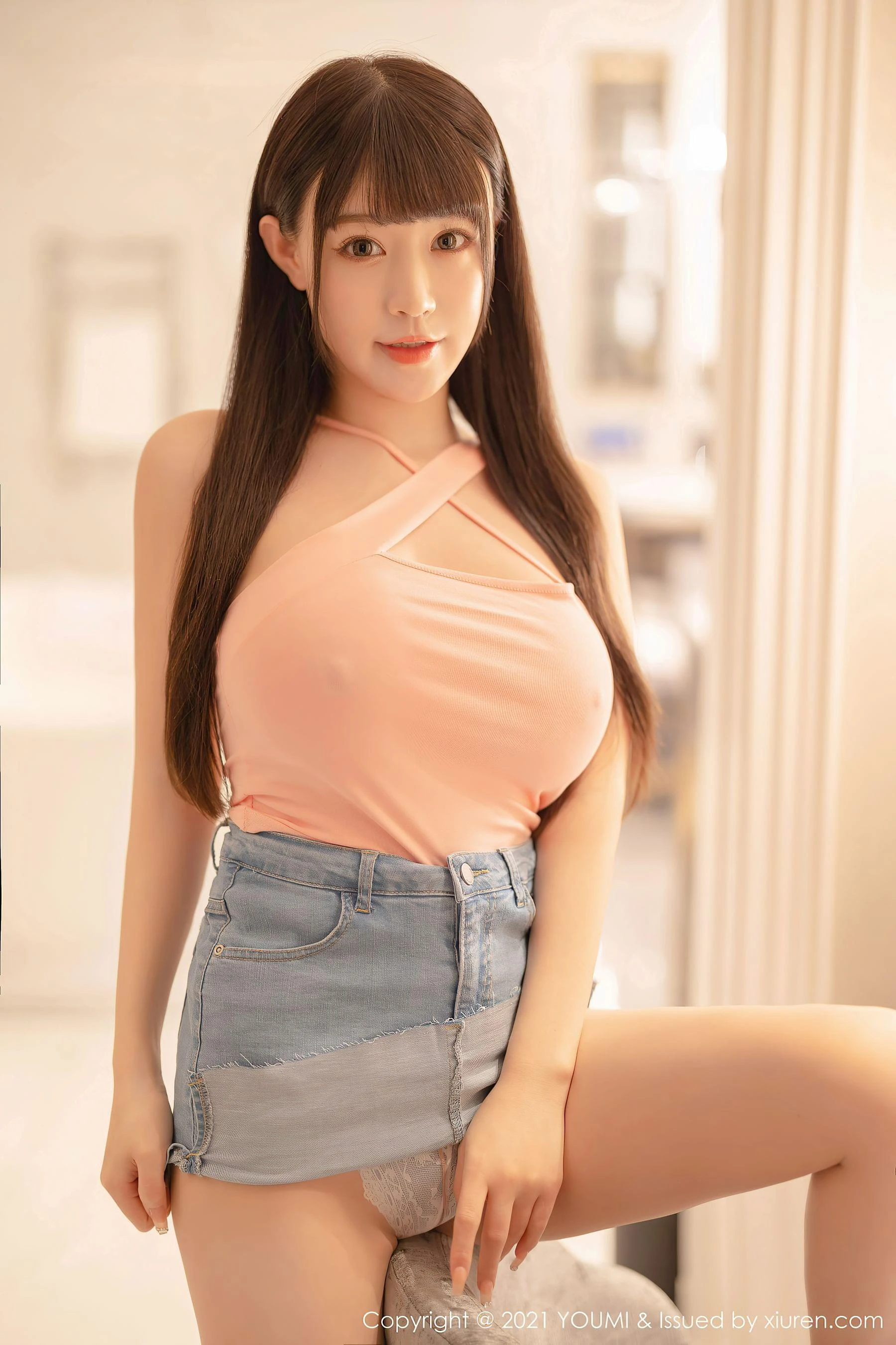 尤蜜荟YouMi Vol.649 朱可儿Flower &风满动人的粉嫩尤物第17张