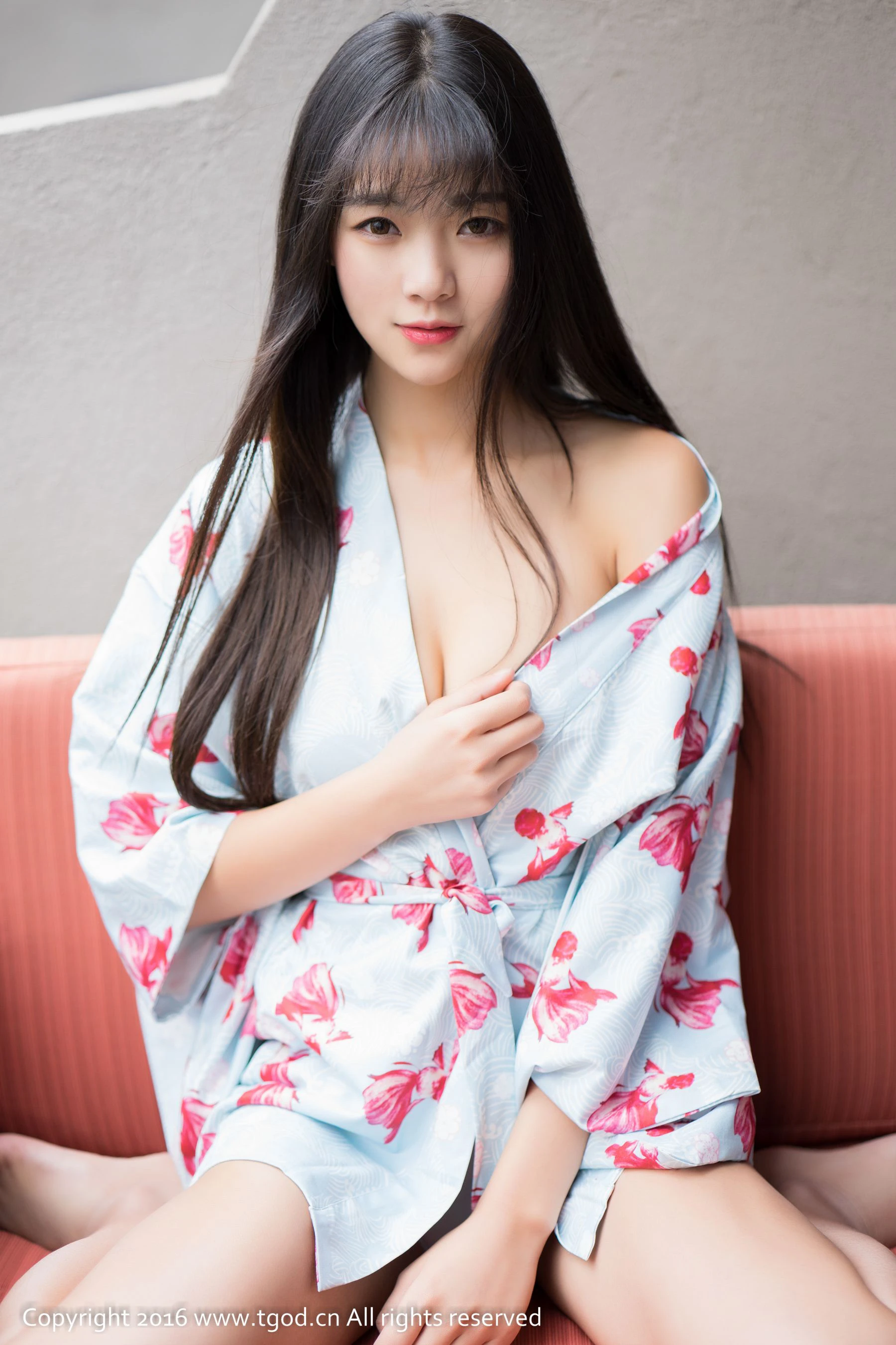  可乐Vicky《大理旅拍》清新和服+性感内衣 推女神/尤蜜荟第3张