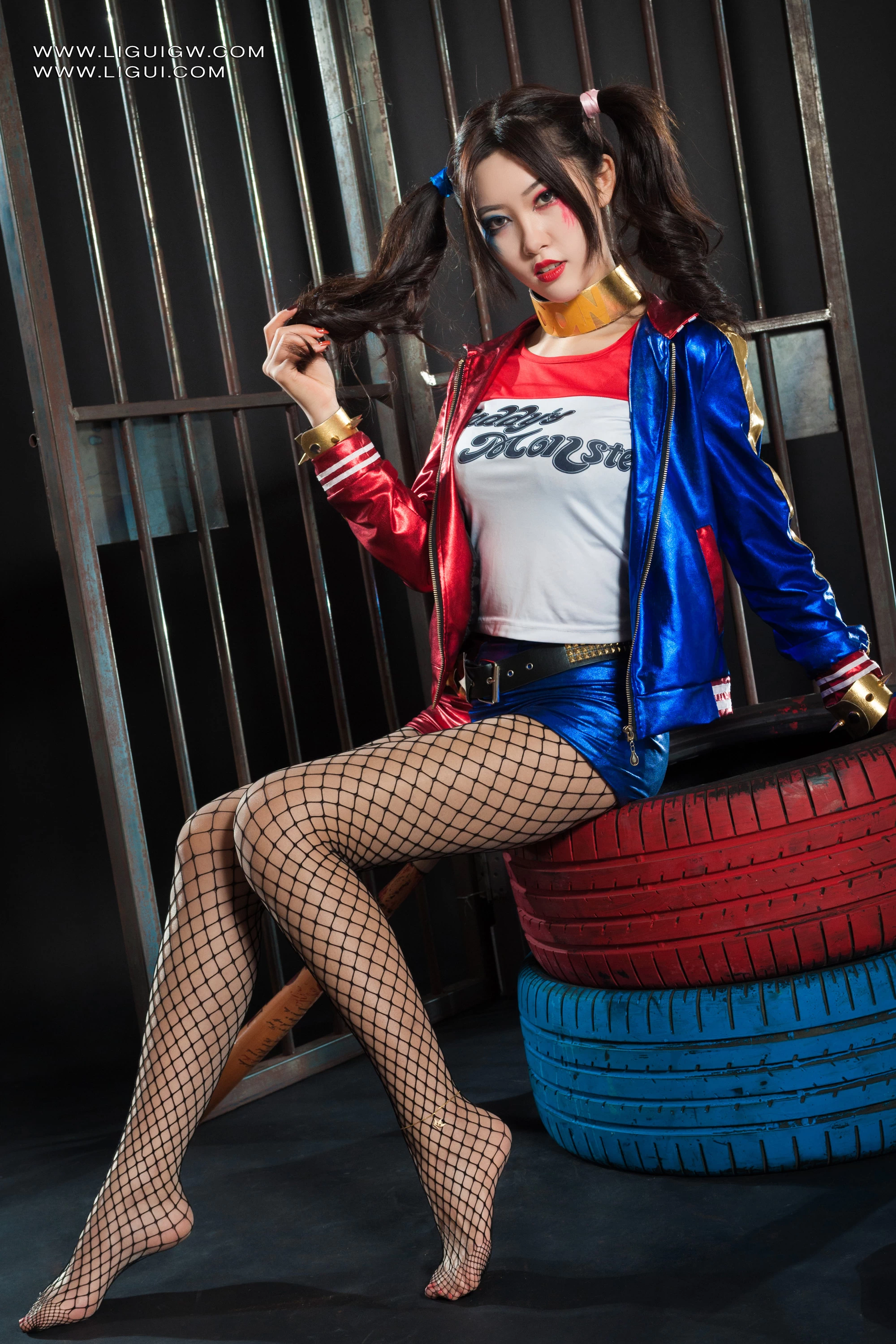 [Ligui丽柜] 2025.10.15《万圣节之恋狱小丑女》筱筱 Xiao xiao第8张