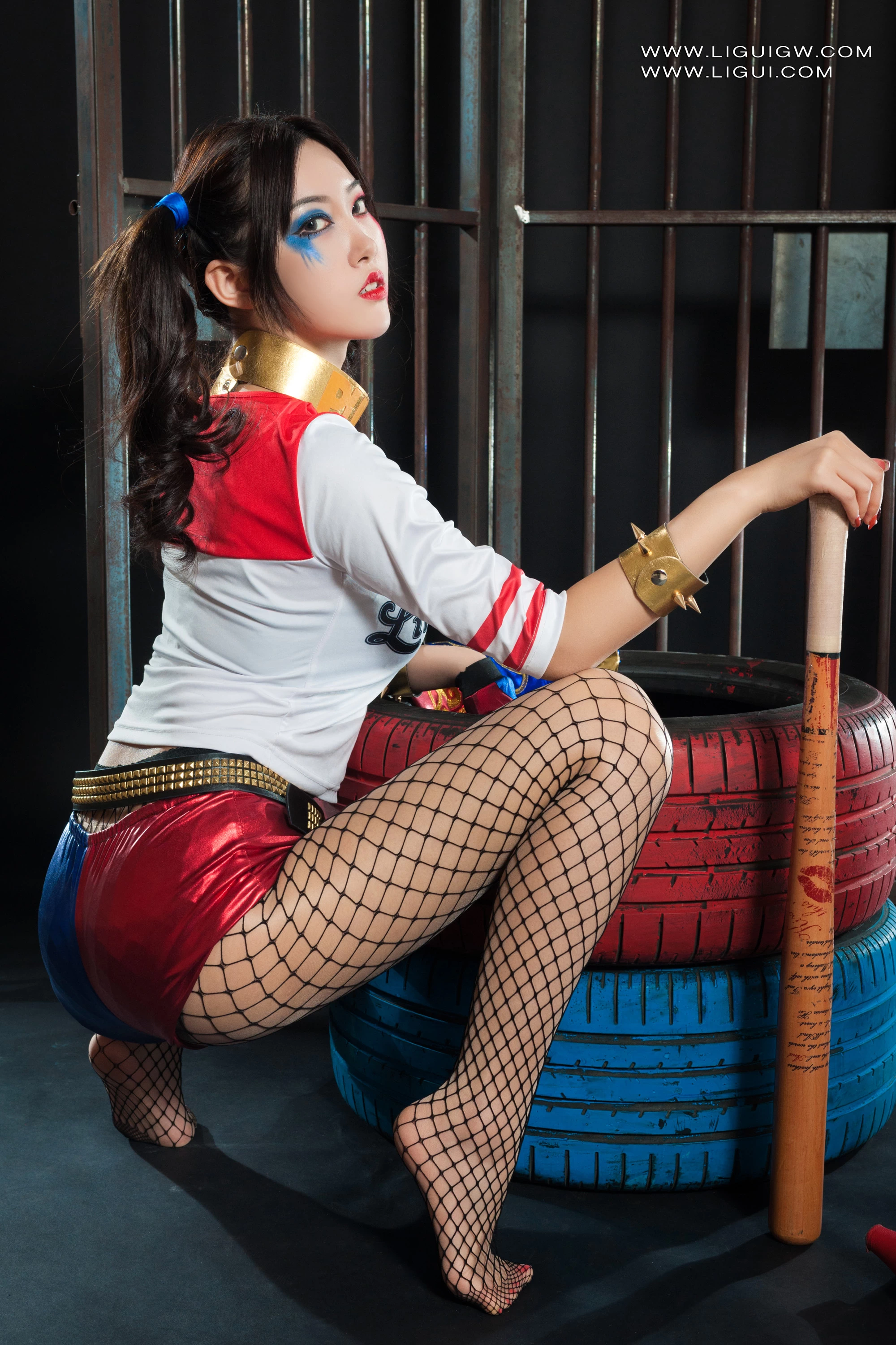 [Ligui丽柜] 2025.10.15《万圣节之恋狱小丑女》筱筱 Xiao xiao第16张