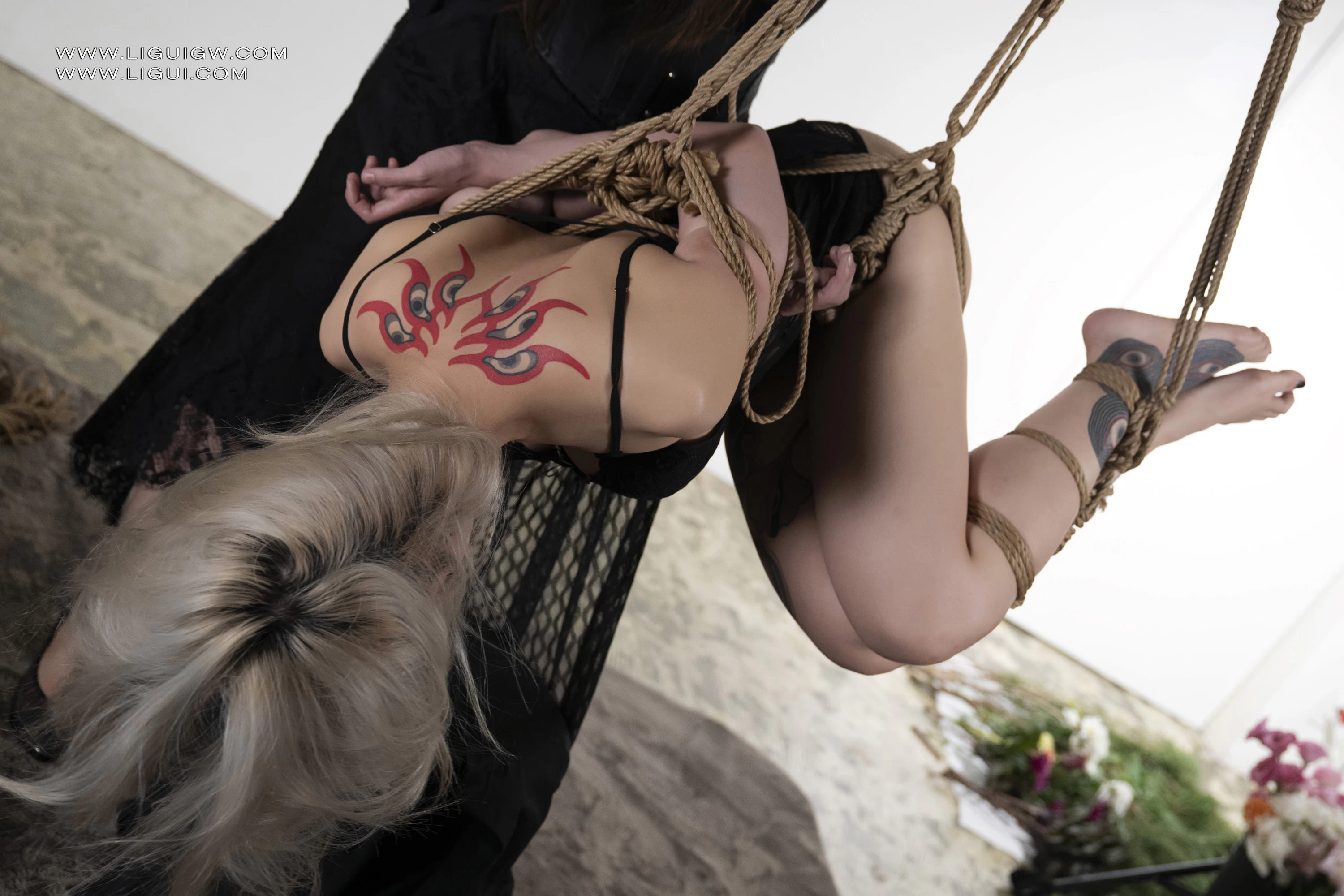 [Ligui丽柜] 2025.10.17 悬缚之舞 えたまめ第5张